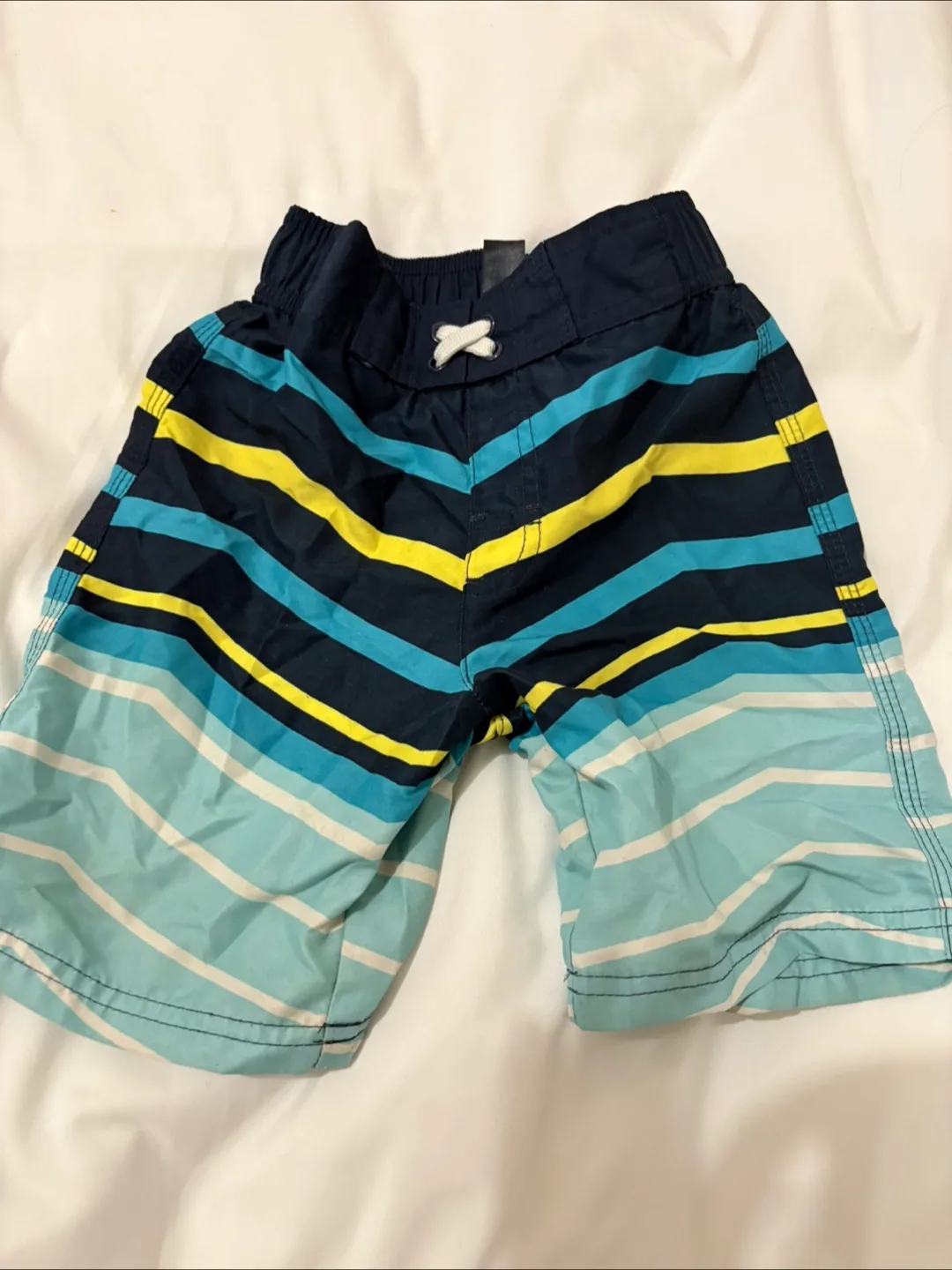 Boy's Size 6 Shark Swim Trunks image indicator(3)