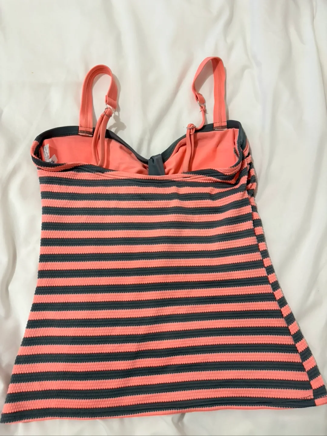 La Vie en Rose Aqua Swimsuit Tankini Top - Size M/M image indicator(2)