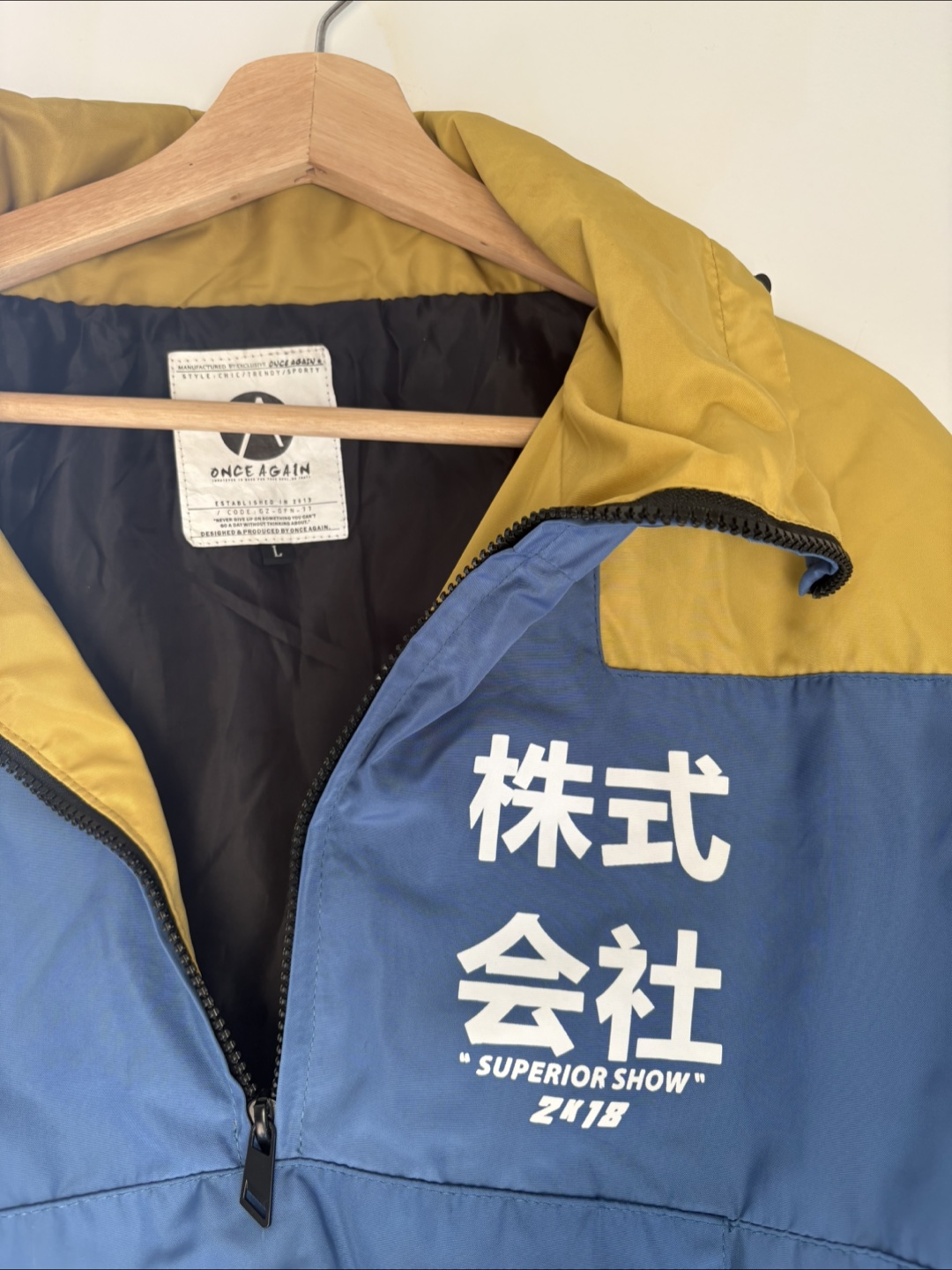 Once Again Colorblock Anorak Jacket - photo 2