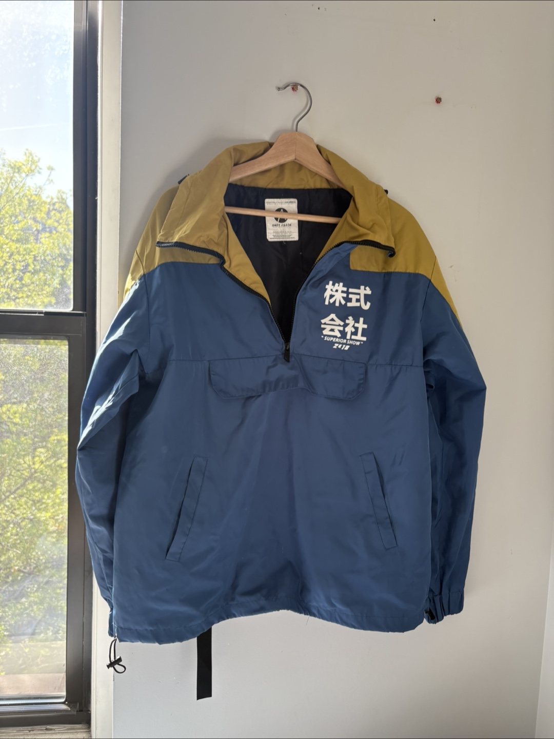 Once Again Colorblock Anorak Jacket