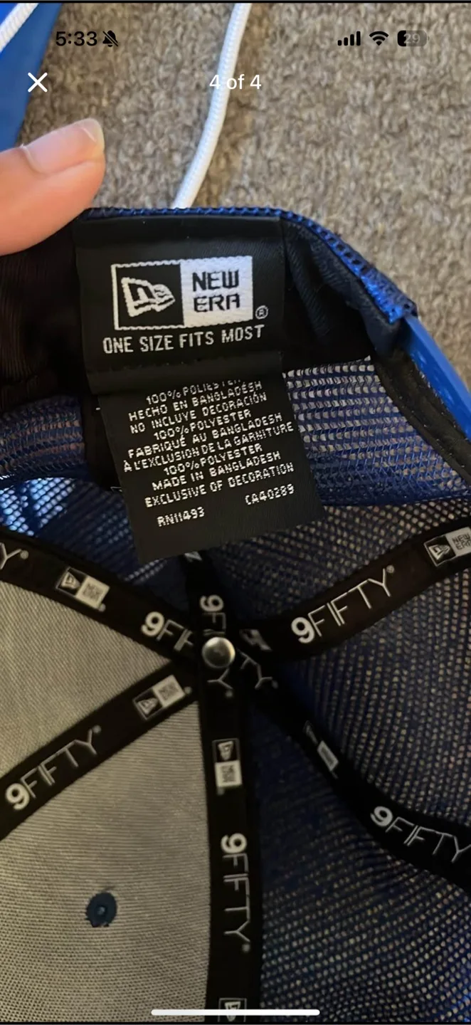 New Era Toronto Blue Jays 9Fifty Snapback Hat image indicator(4)