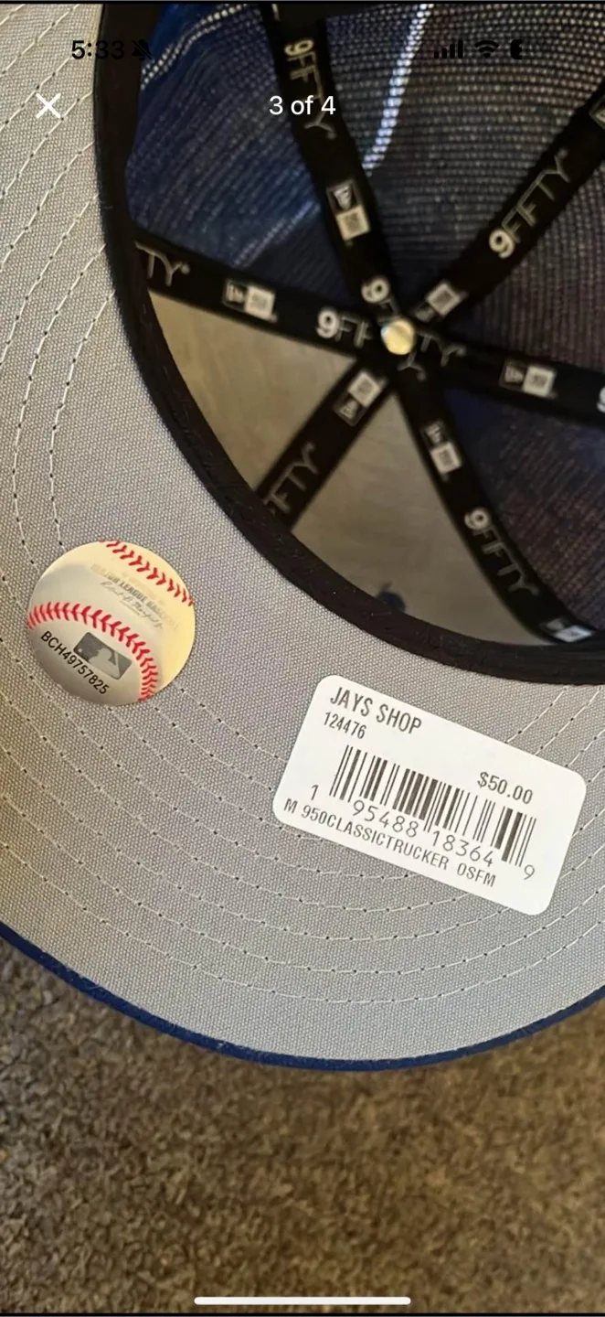New Era Toronto Blue Jays 9Fifty Snapback Hat image indicator(3)