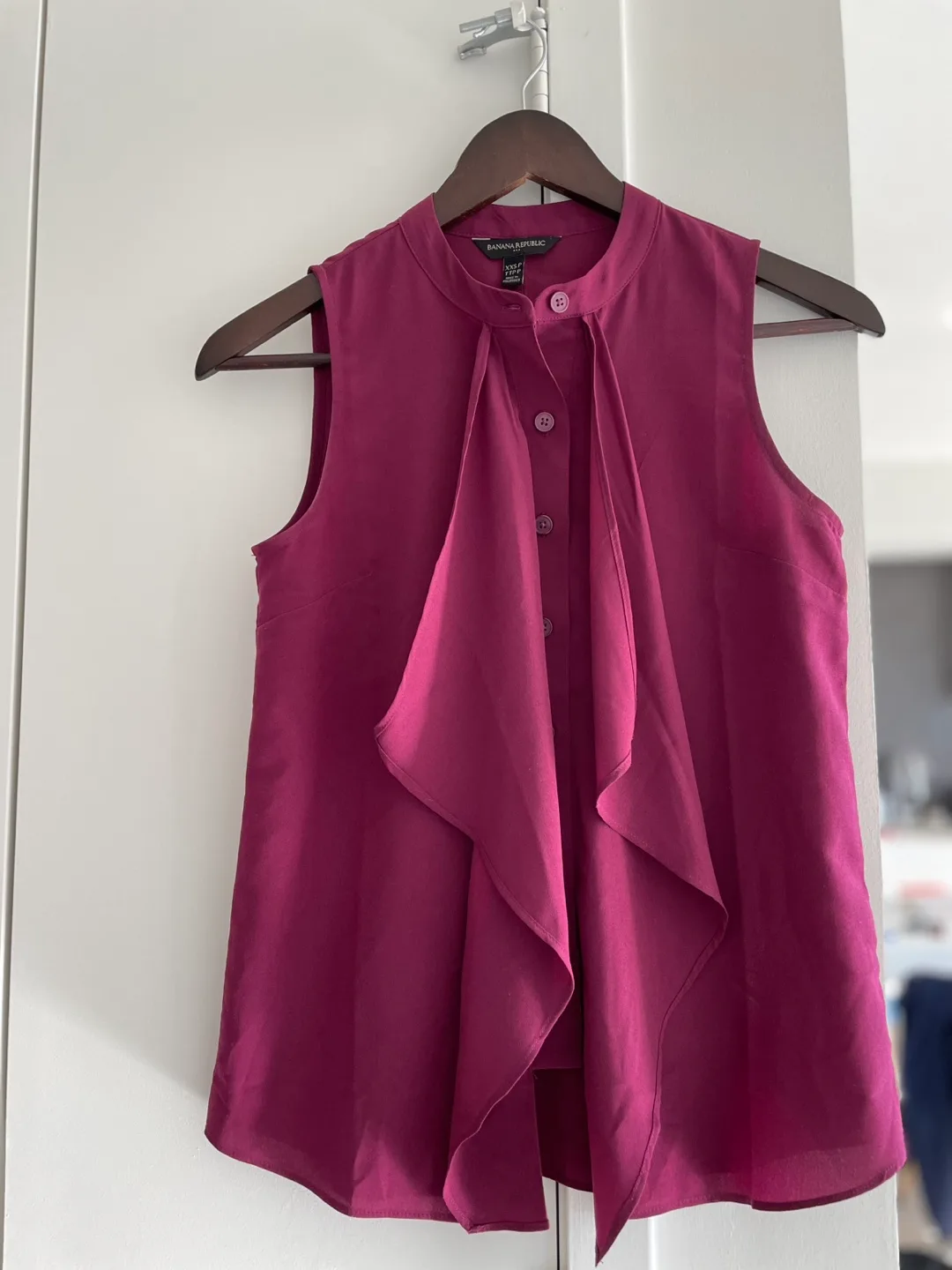 Banana Republic Plum Blouse thumbnail