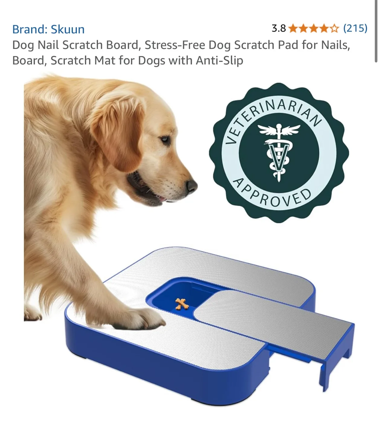Skuun Dog Nail Scratch Board with Anti-Slip Base thumbnail