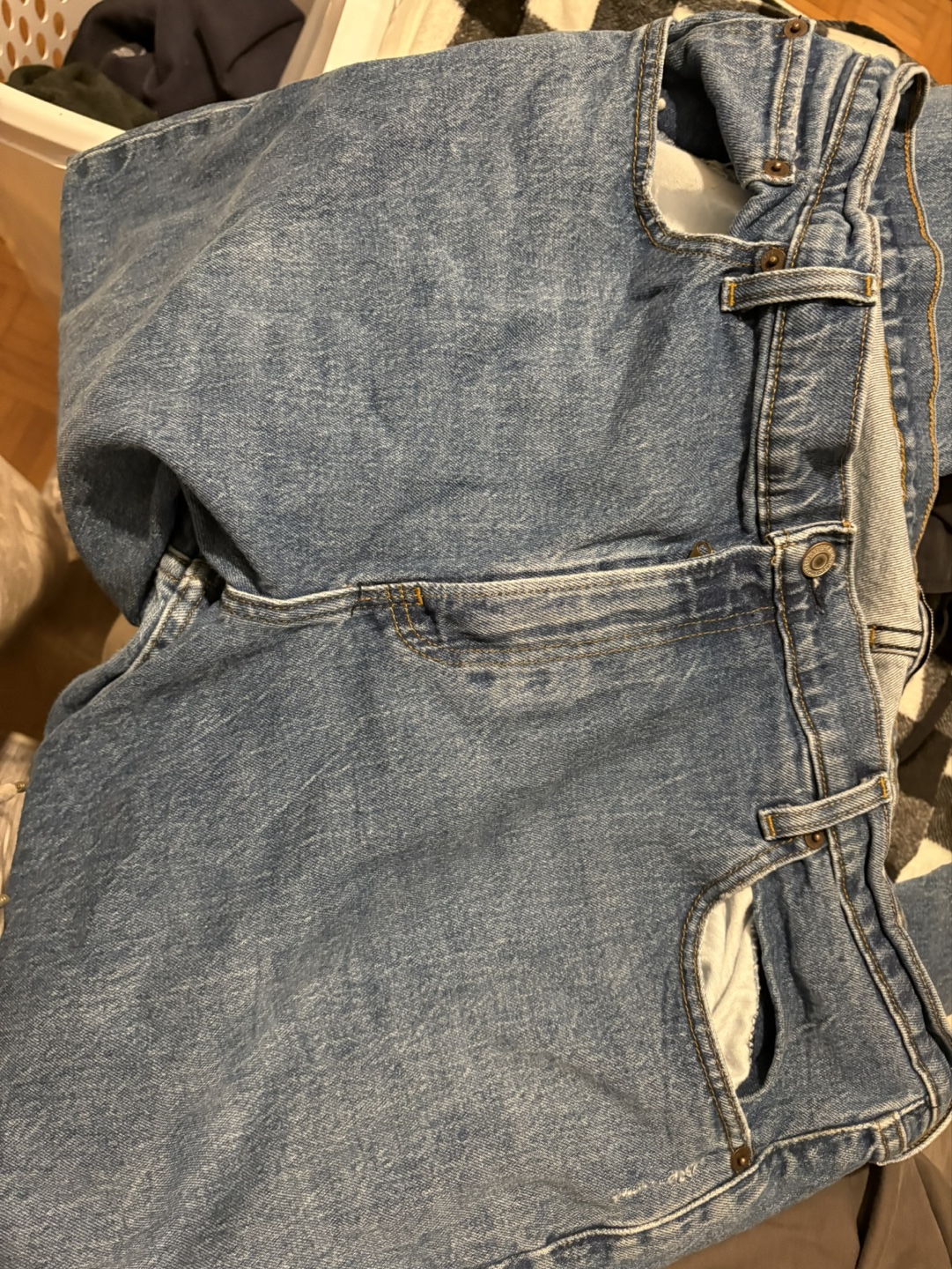 Abercrombie & Fitch The baggy Mid Rise Jeans - photo 2