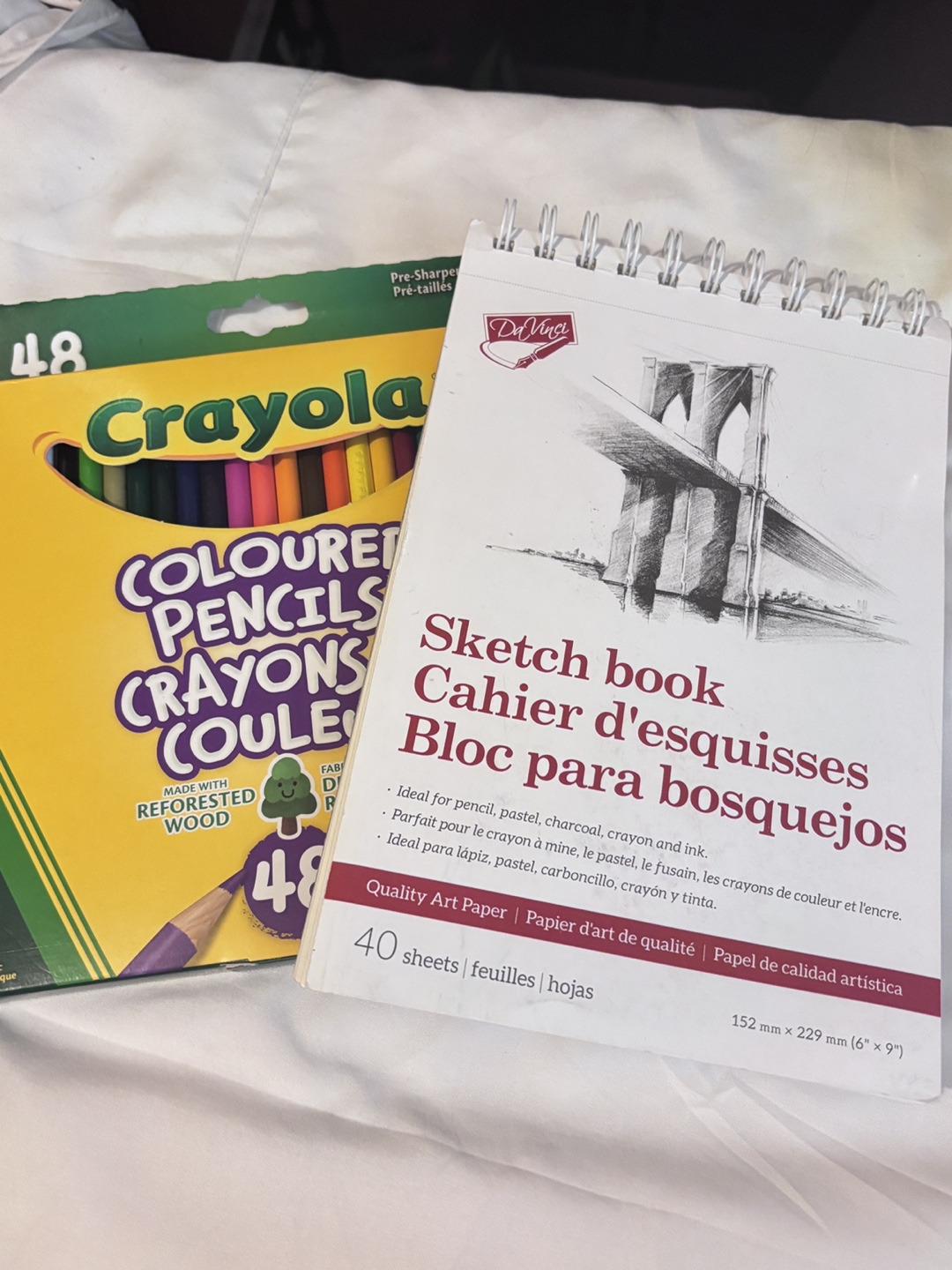 New Crayola Coloured Pencils (gift 26 Sketchbook sheets) - photo 5