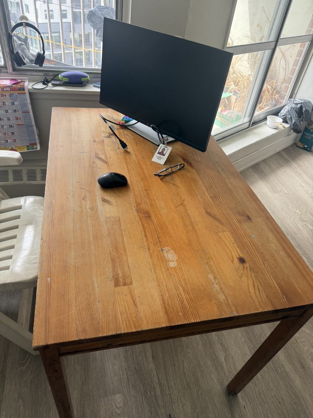 Wooden Desk - Simple and Functional