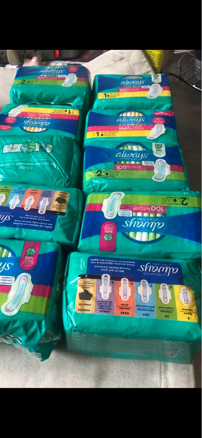 Bulk Always Ultra Thin Sanitary Pads image indicator(2)