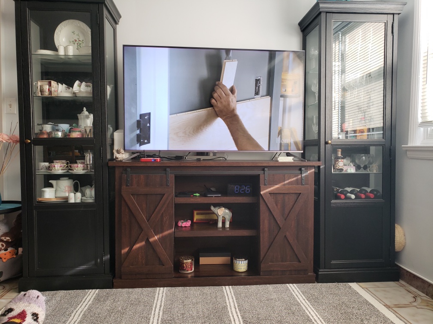 Cabinet and tv stand