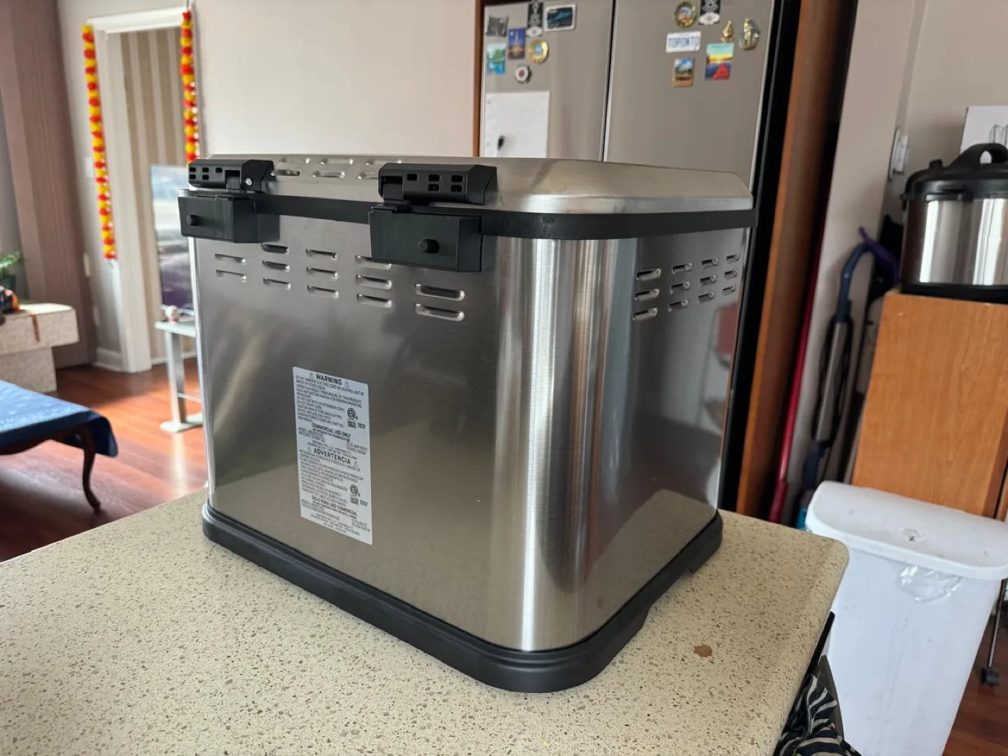 Masterbuilt 3.2-quart Stainless Steel Deep Fryer image indicator(2)