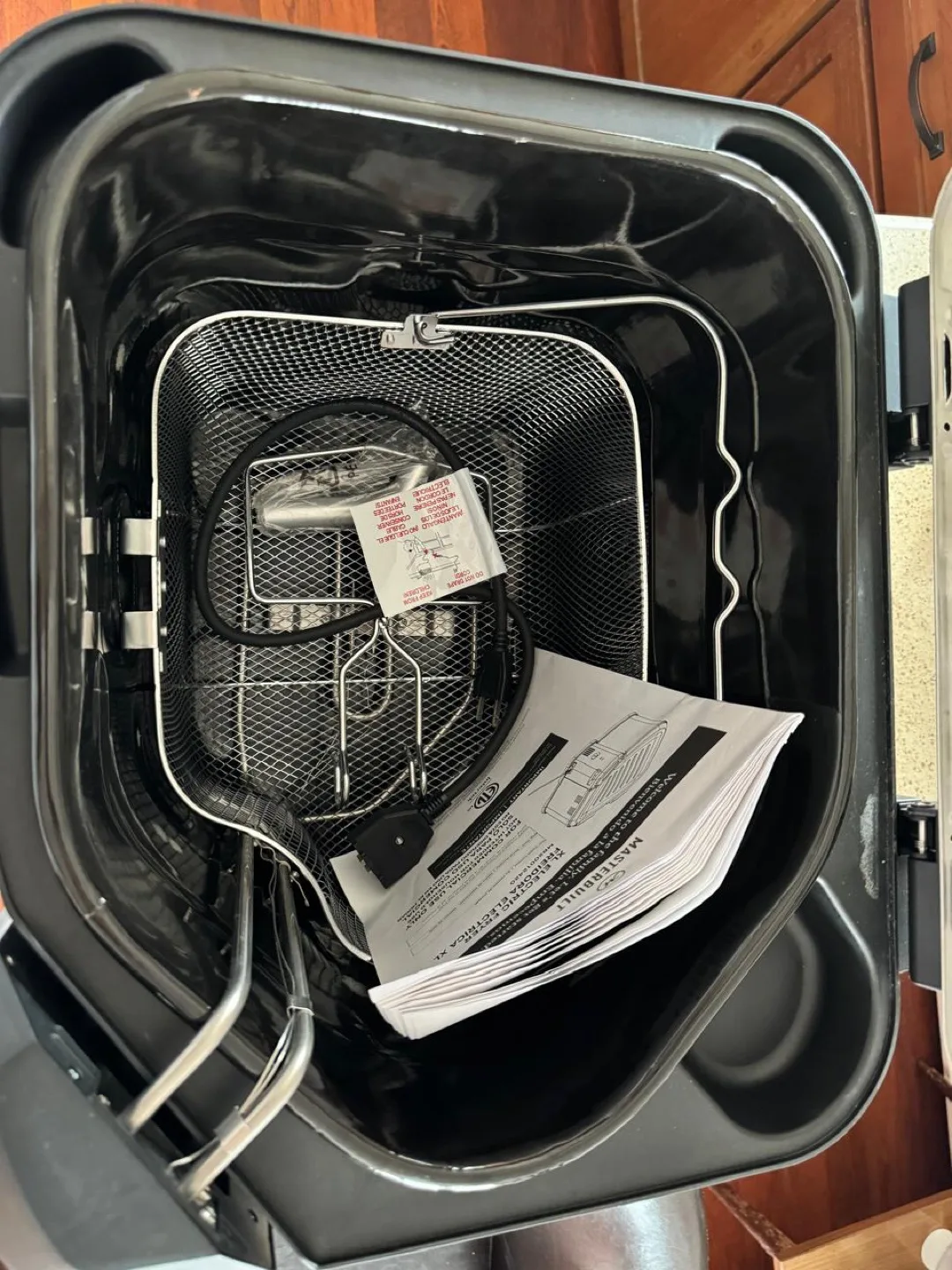 Masterbuilt 3.2-quart Stainless Steel Deep Fryer image indicator(5)