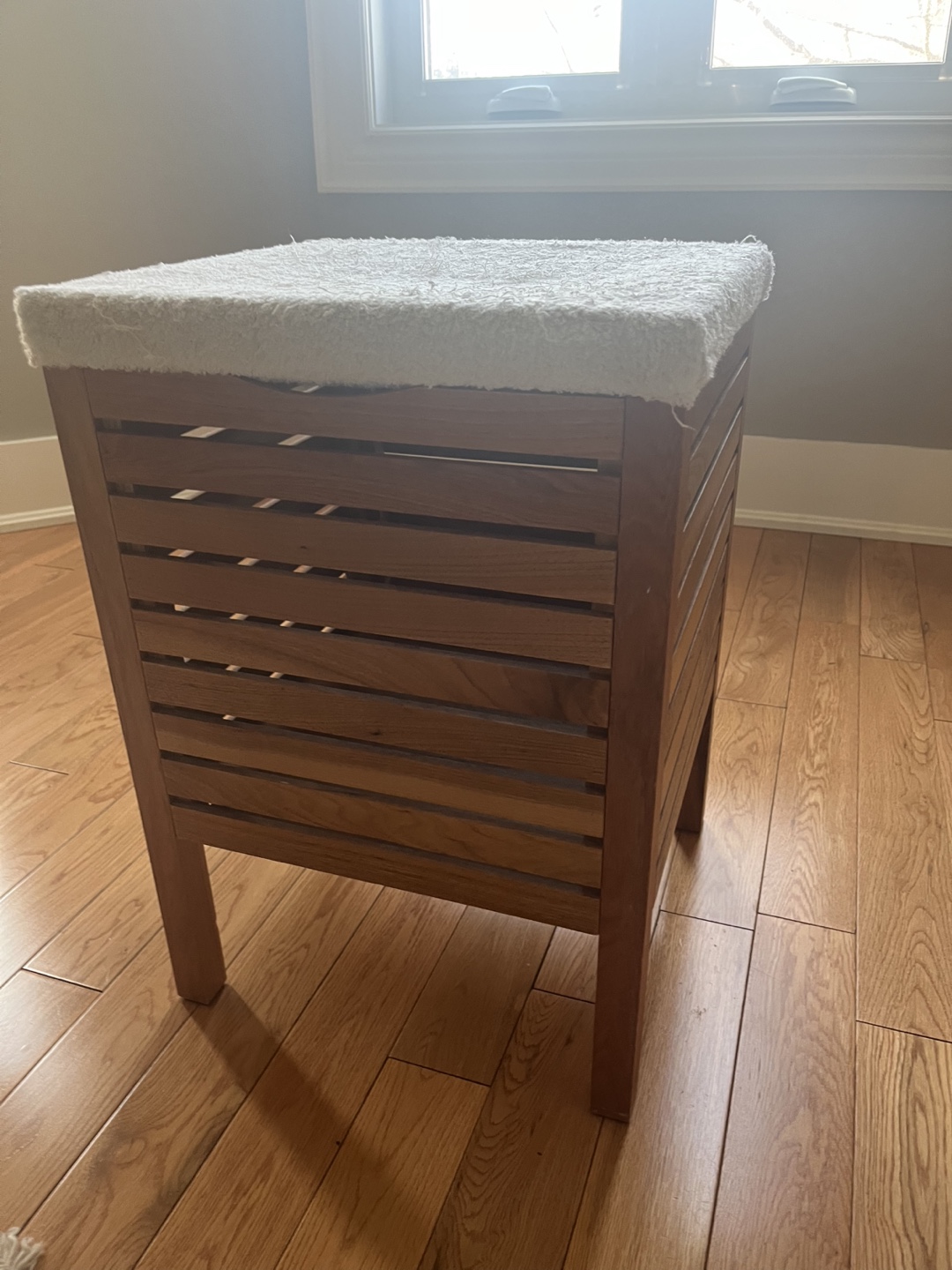 Wooden Storage with Lid