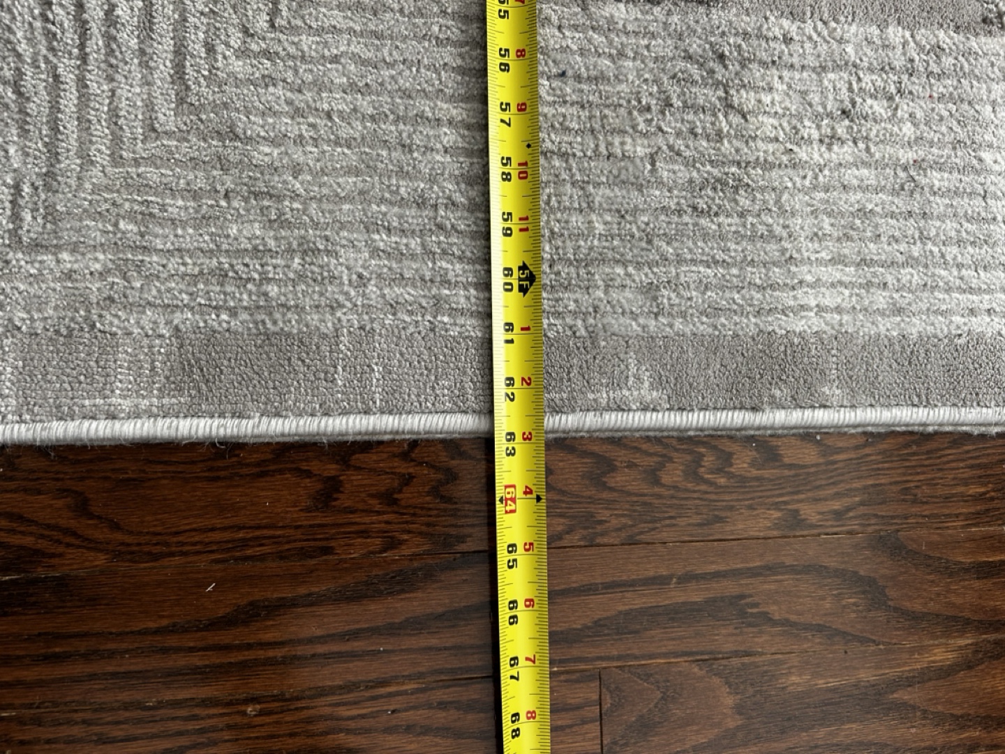 Grey Area Rug - 6' x 9' - photo 3