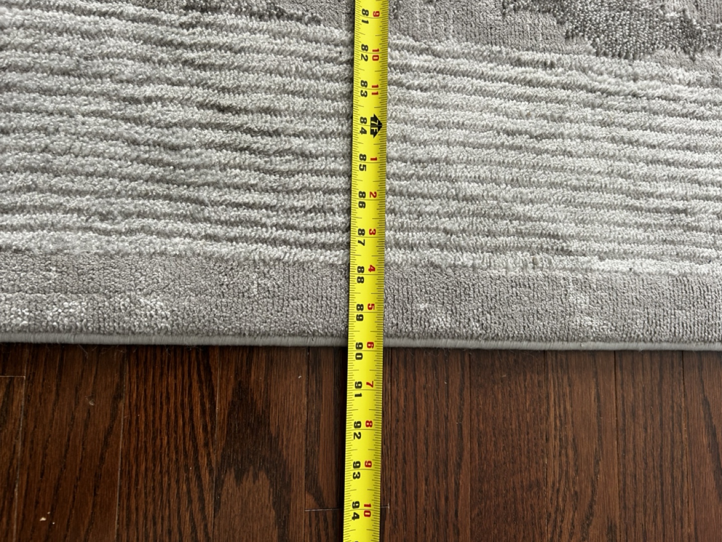 Grey Area Rug - 6' x 9' - photo 4