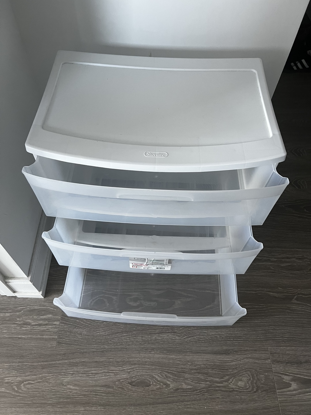 Sterilite 3-Drawer Storage Cart