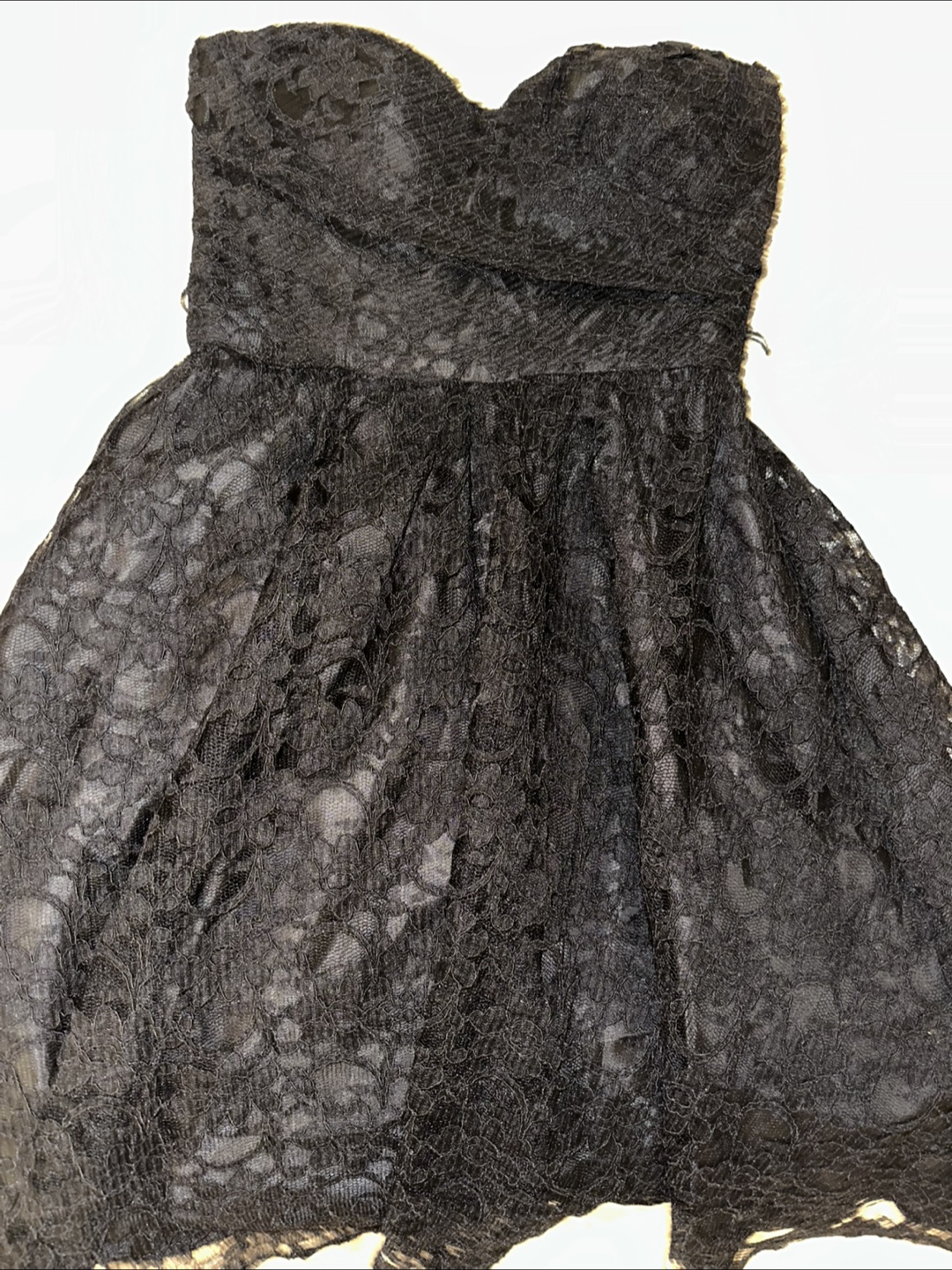 Strapless Mini Grad Dress - photo 3