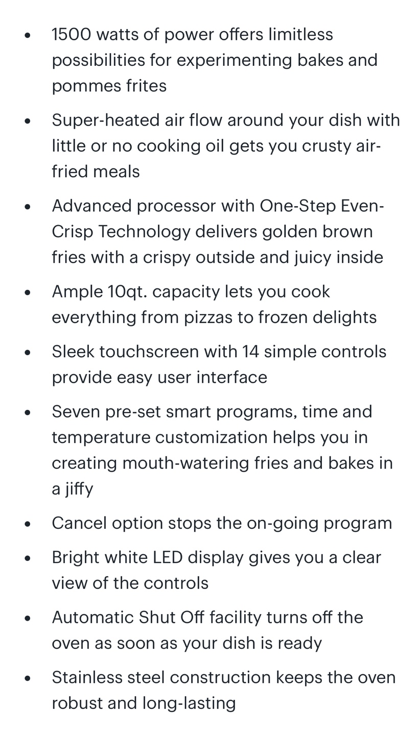 Instant Pot Vortex Plus 7in 1 Air Fryer Oven - photo 4