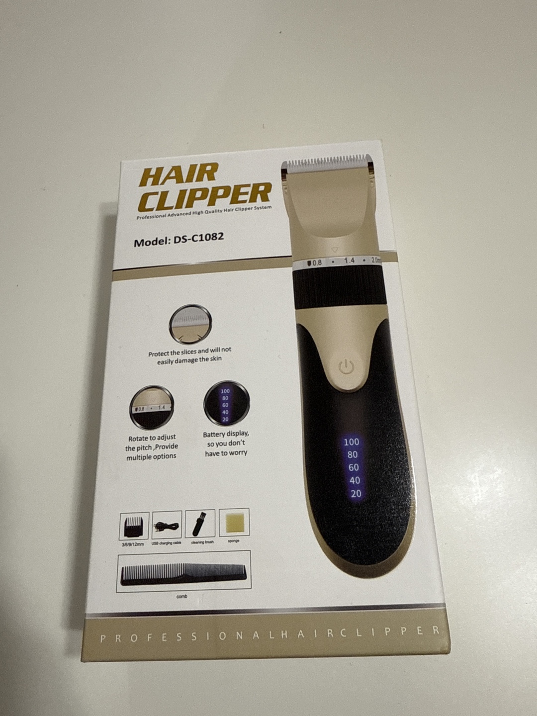 Cordless Hair Clipper with Multiple Guide Combs - photo 2
