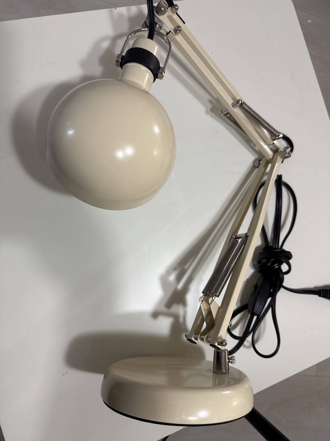 Adjustable Desk Lamp - Cream - photo 4