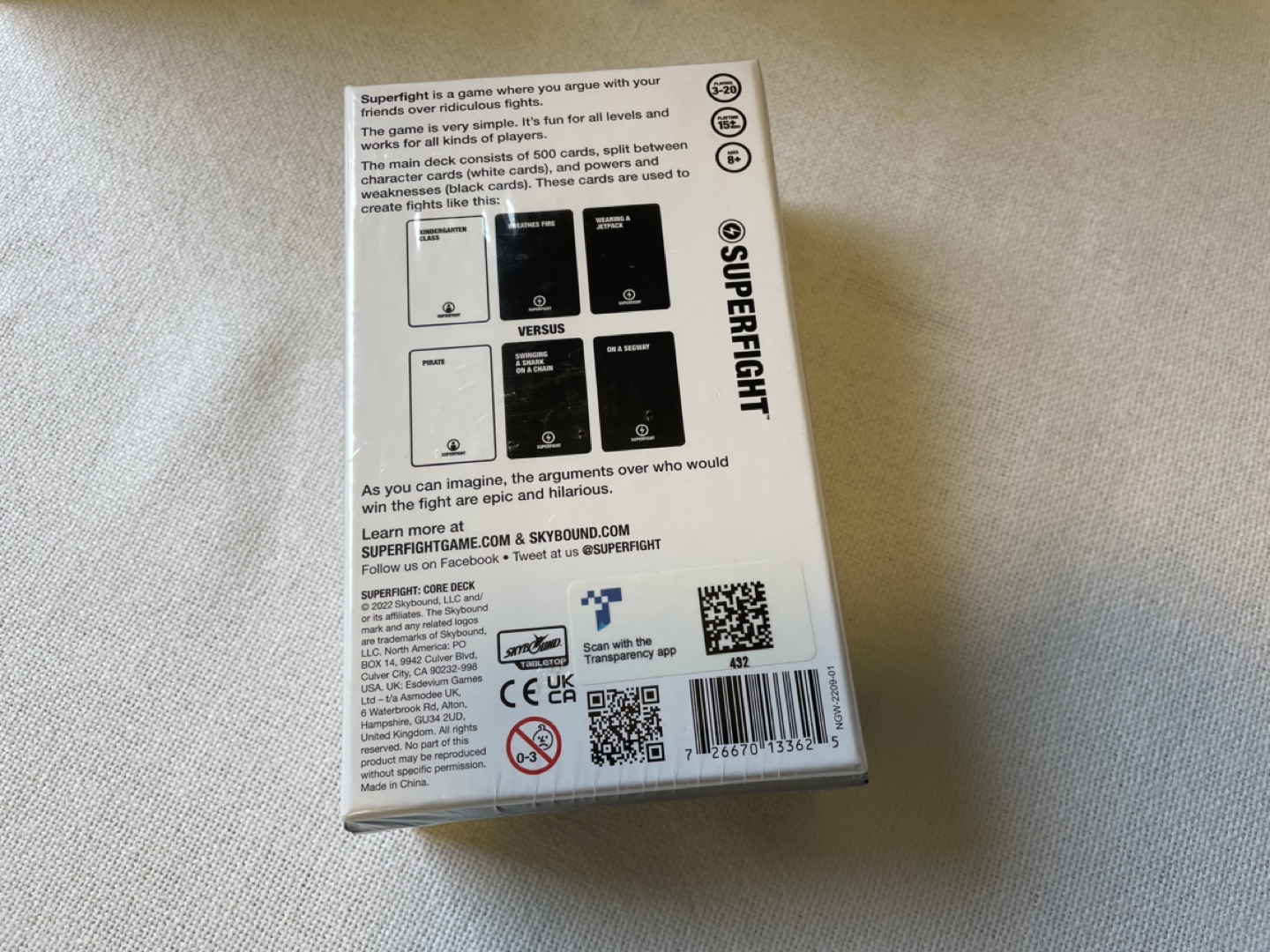 Superfight Card Game - New and Sealed - photo 5