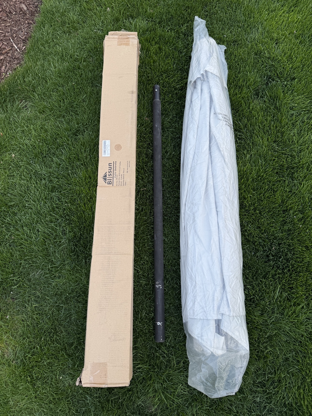 Blissun Patio Umbrella - lightly used - photo 2