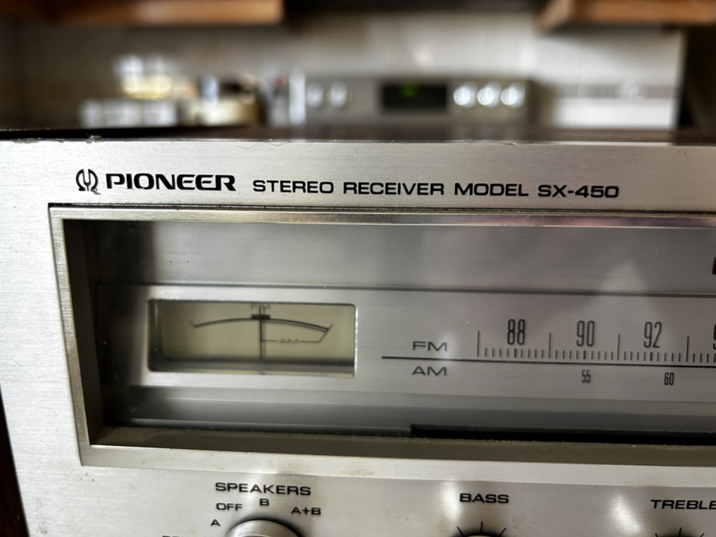 Vintage Pioneer SX-450 Stereo Receiver - photo 2