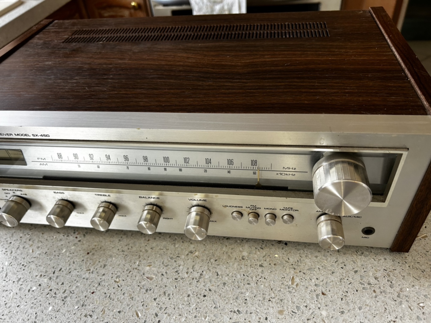 Vintage Pioneer SX-450 Stereo Receiver - photo 3
