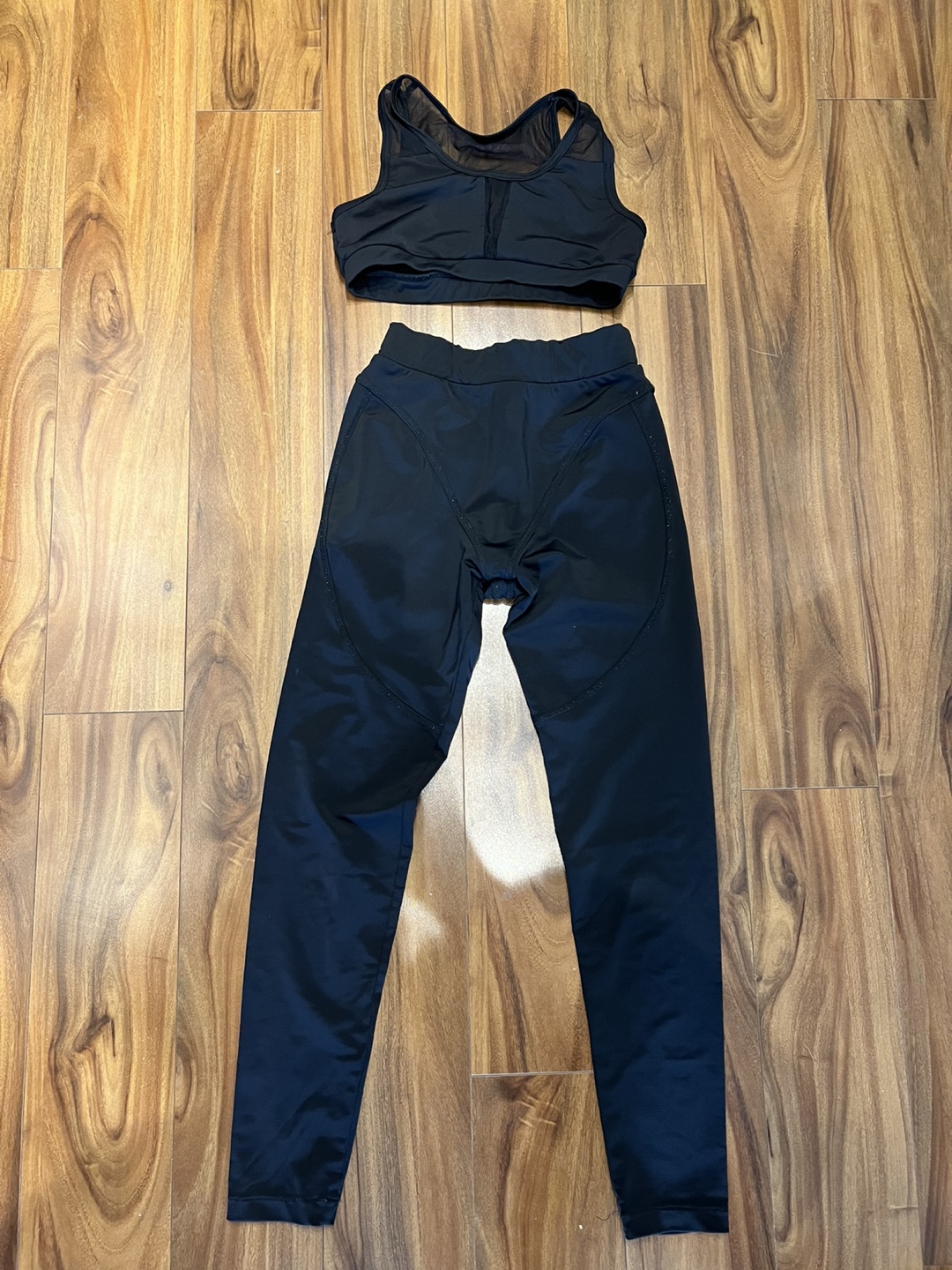 Miss Rebel Black Sports Bra and Leggings Set - photo 5