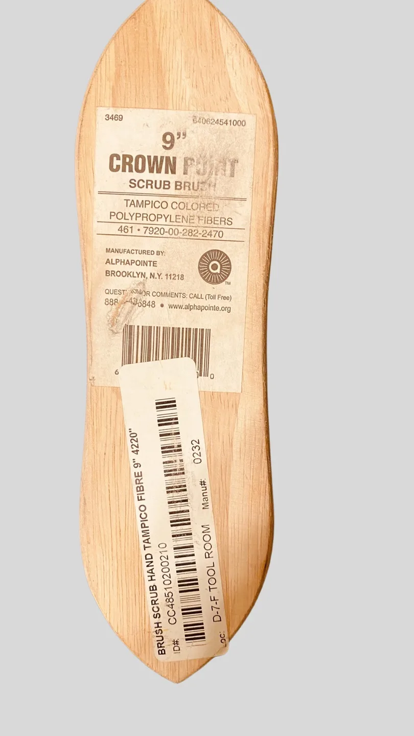Crown Point 9" Scrub Brush &  Minky Dustpan Brush image indicator(5)