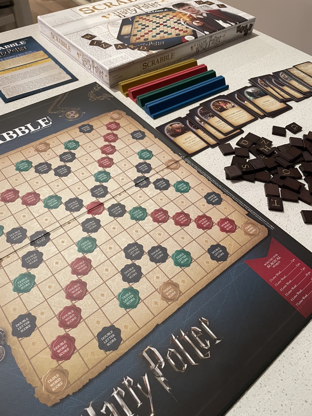 Scrabble Harry Potter Edition Board Game - photo 2