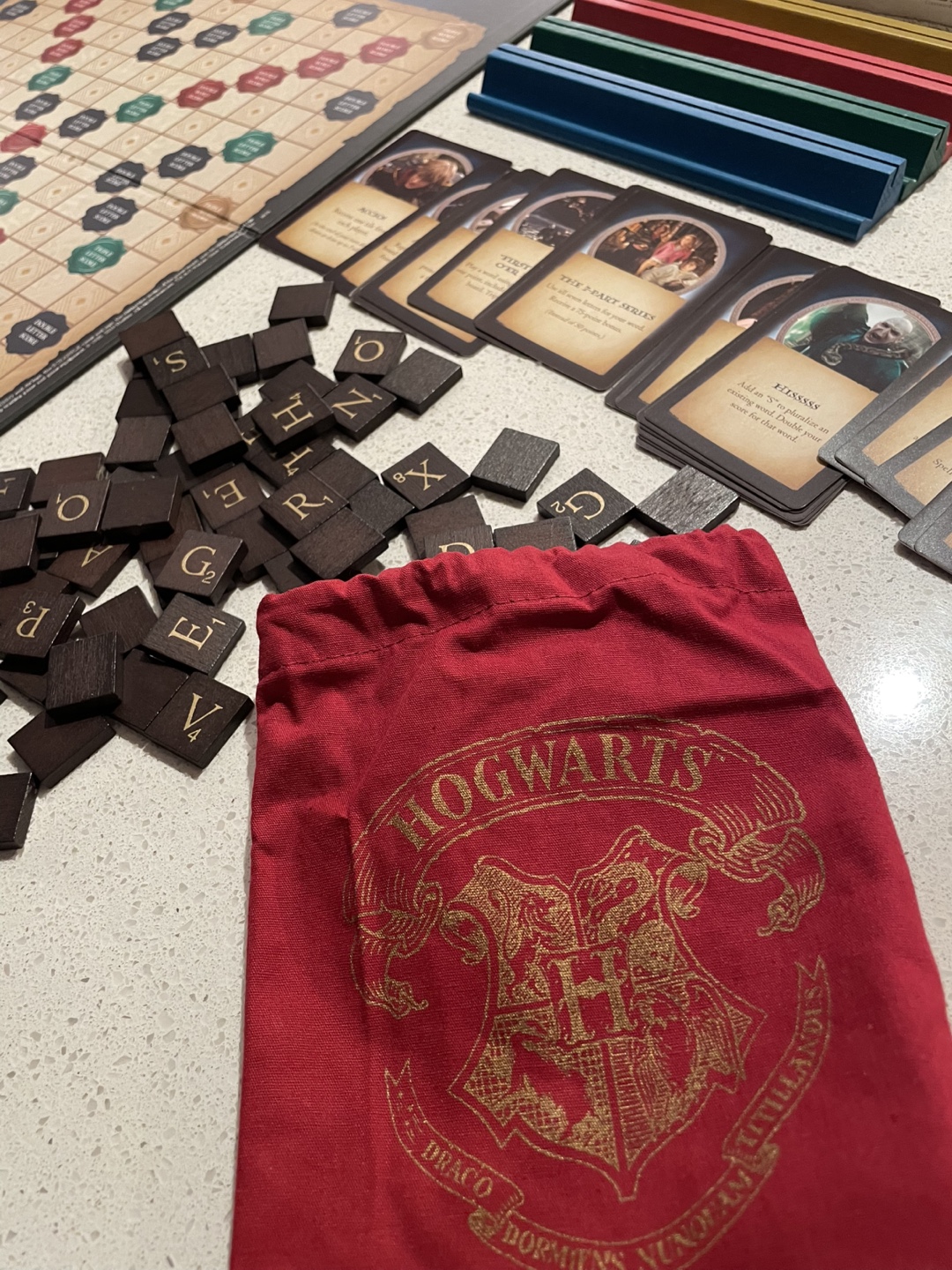 Scrabble Harry Potter Edition Board Game - photo 4