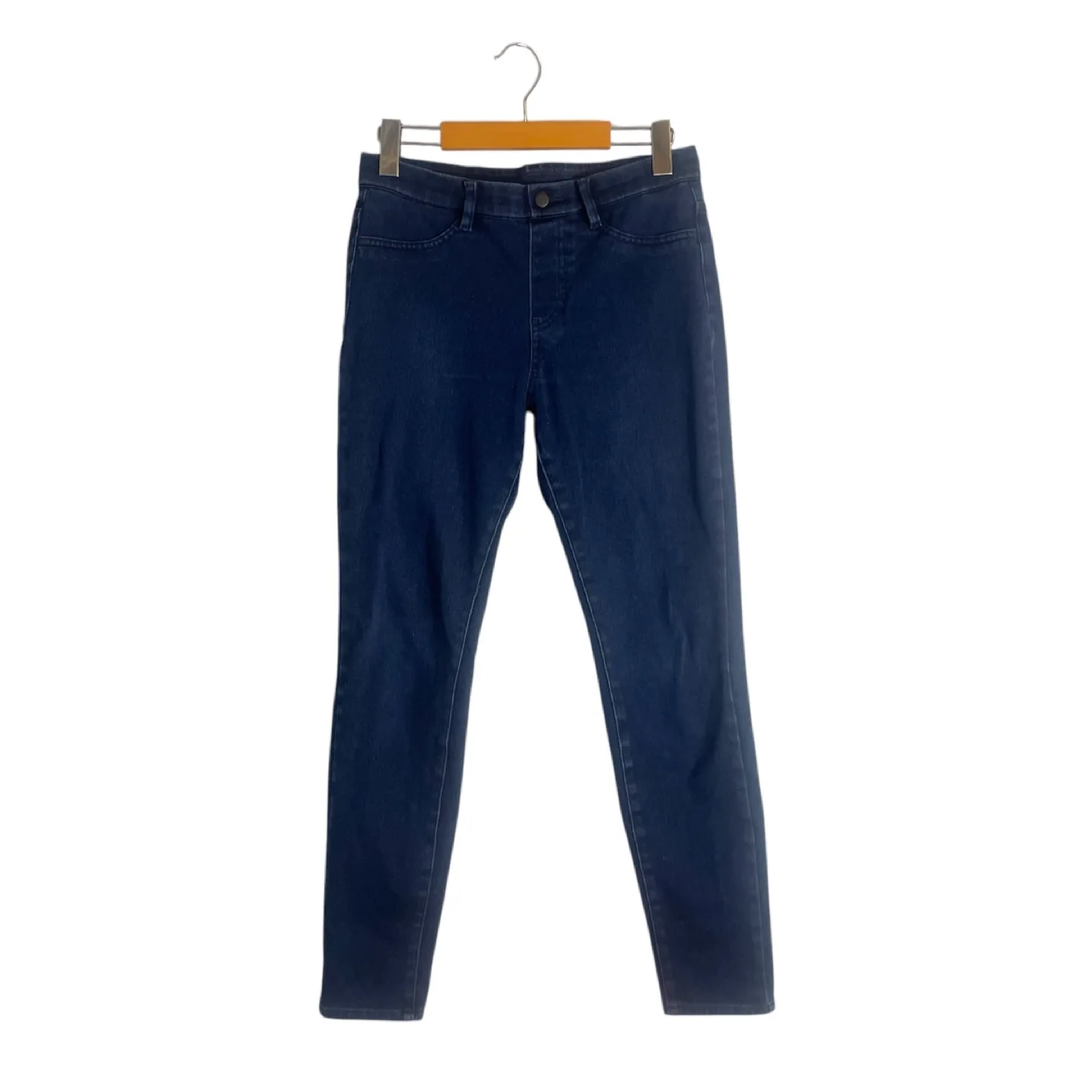 Uniqlo Blue Ultra Stretch Denim Skinny Jeggings Size 4 image indicator(3)