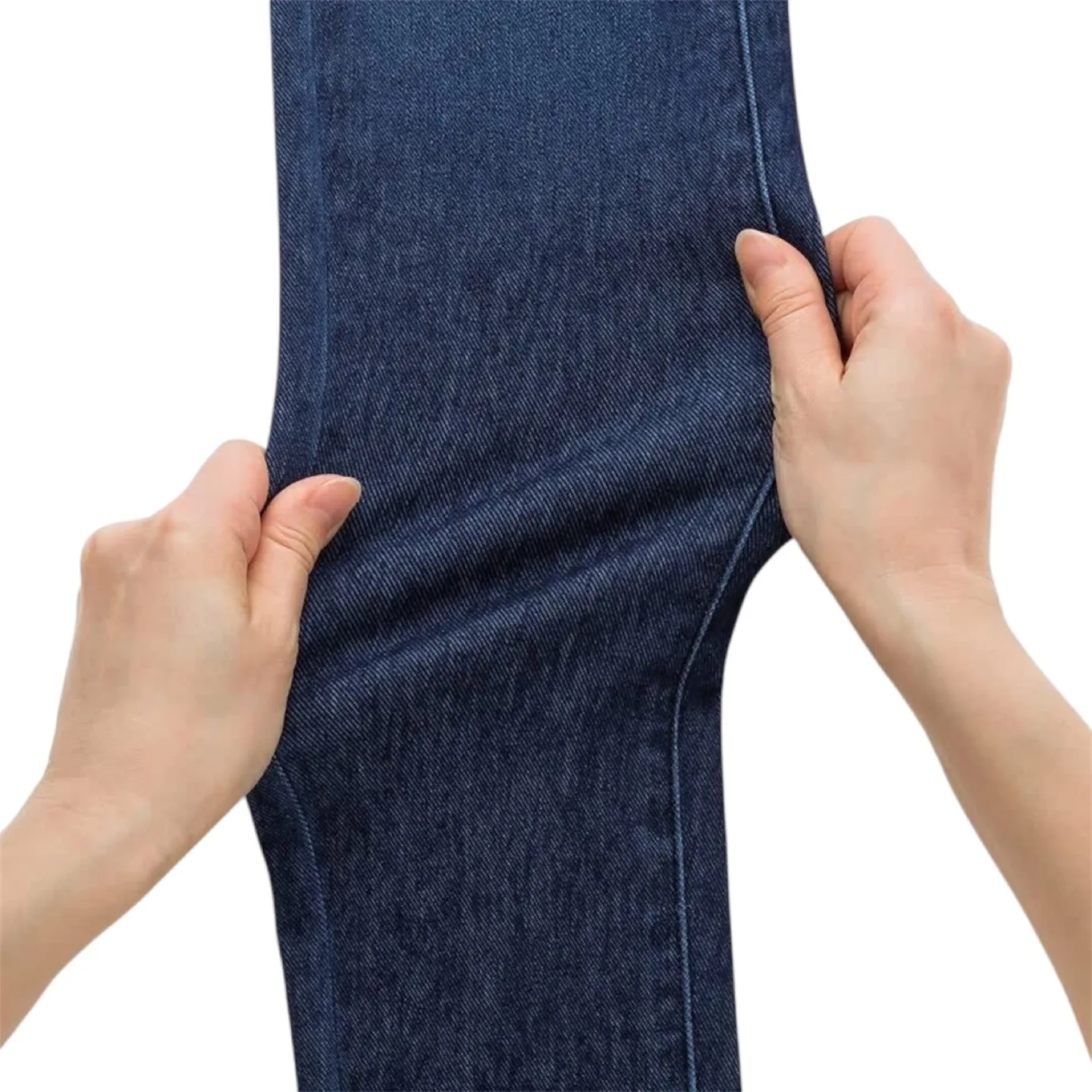 Uniqlo Blue Ultra Stretch Denim Skinny Jeggings Size 4 image indicator(2)