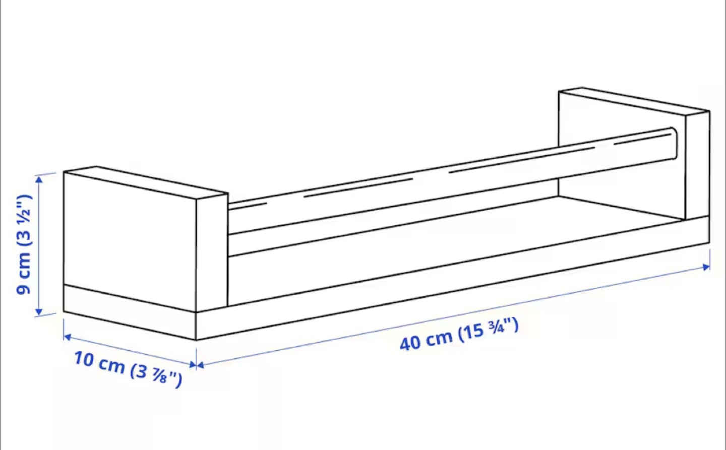 IKEA BEKVAM Wall-Mounted Multifunctional Racks, A Set of Two - photo 3