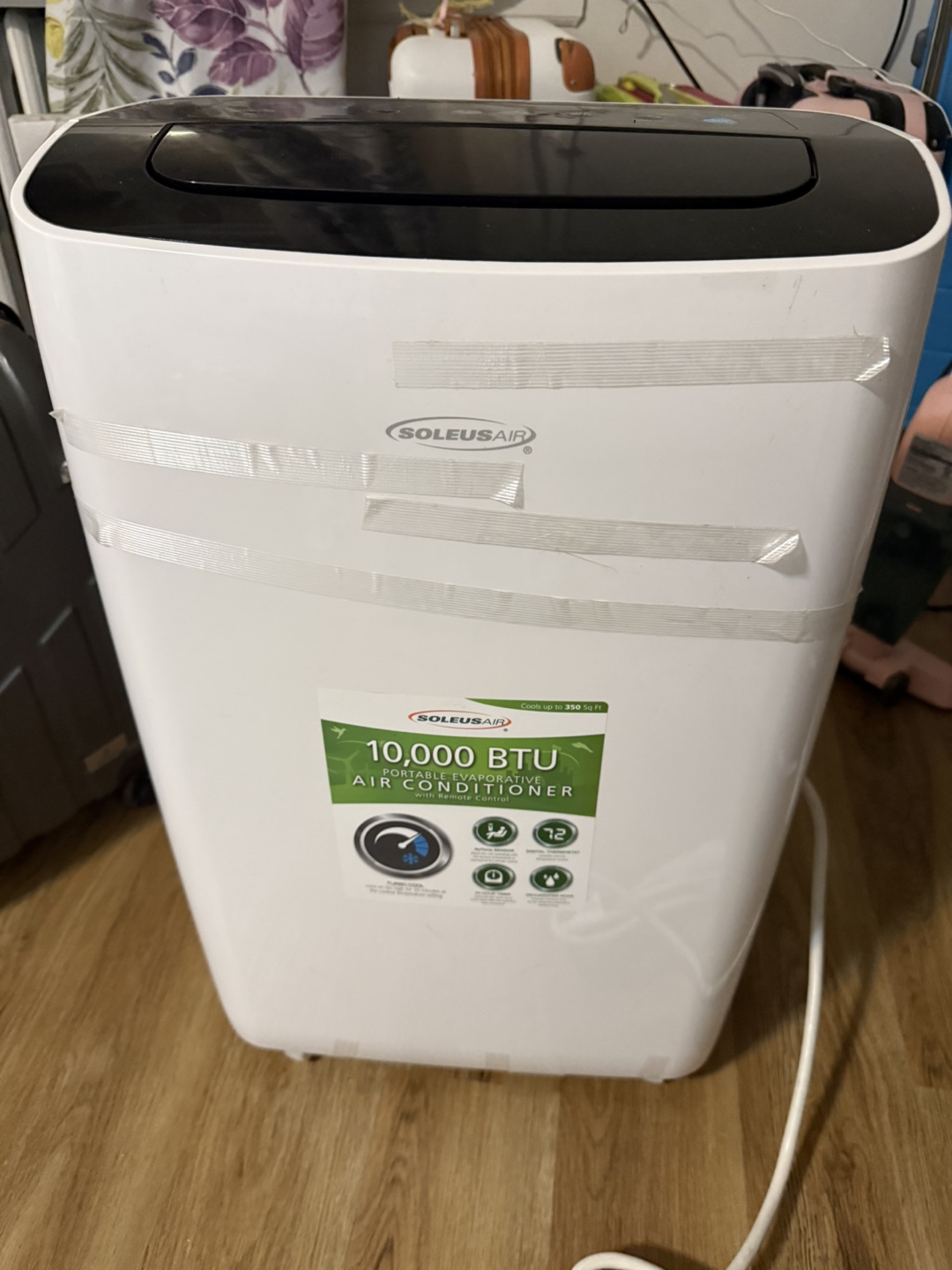 SoleusAir 10,000 BTU Portable Evaporative Air Conditioner