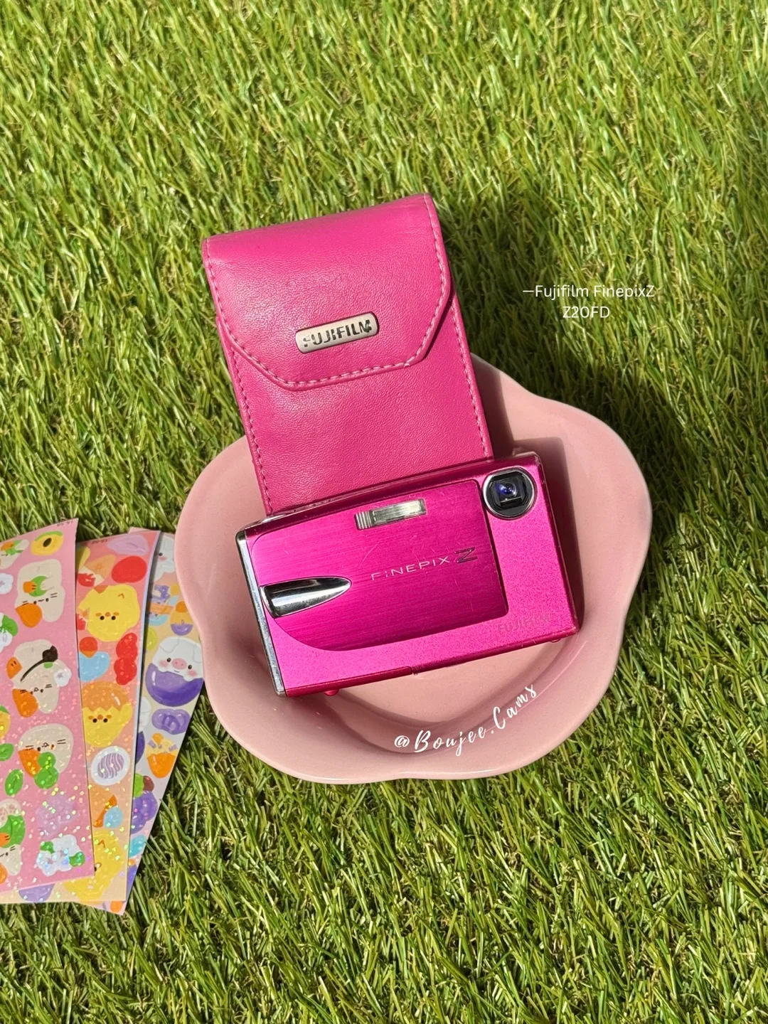 Fujifilm FinePix Z20fd Pink Digital Camera with Case thumbnail
