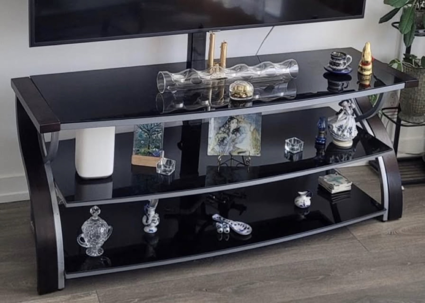 Whalen Furniture 3-in-1 Console TV Stand