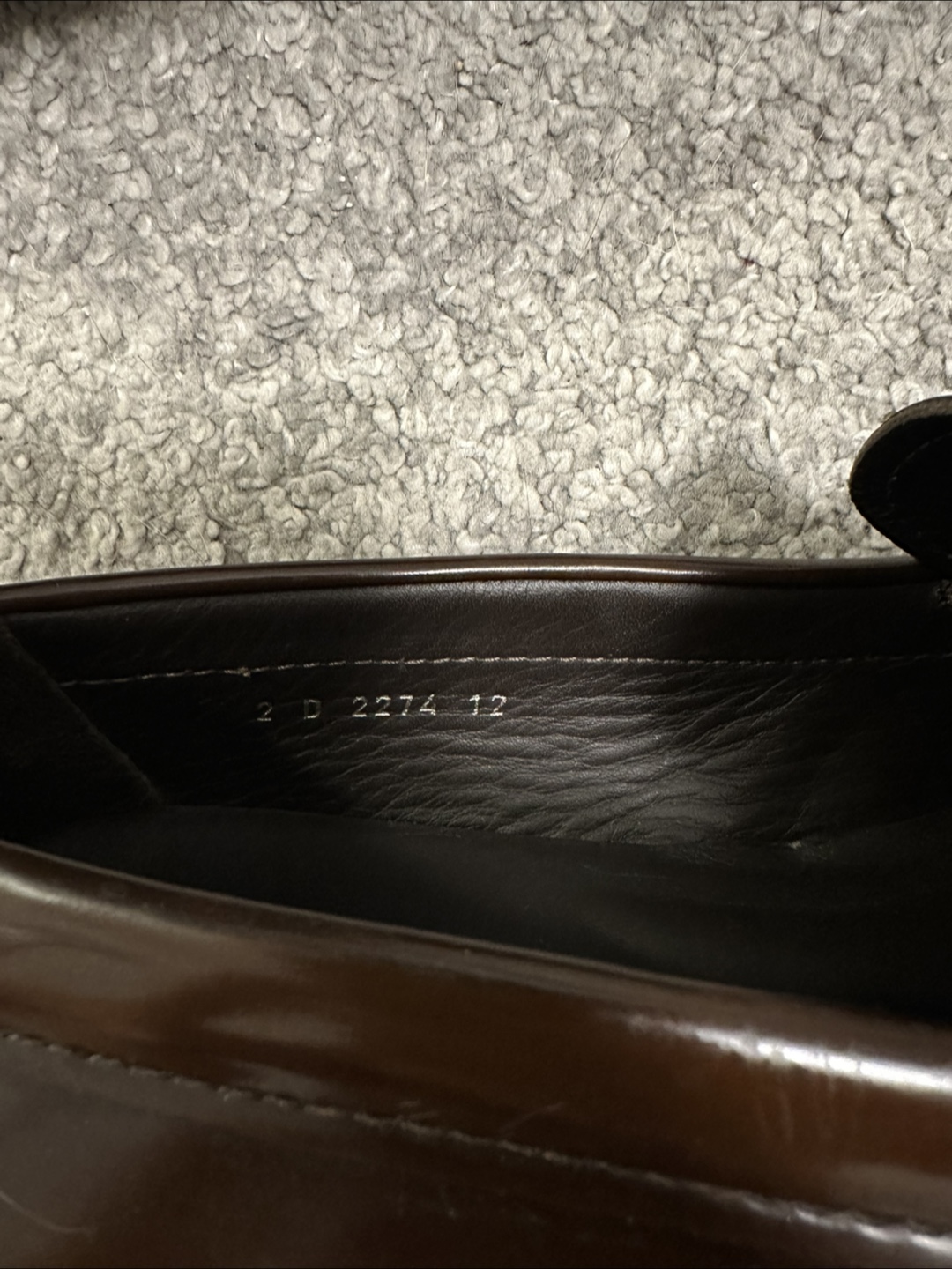 Prada Men's Brown Leather Loafers - photo 3