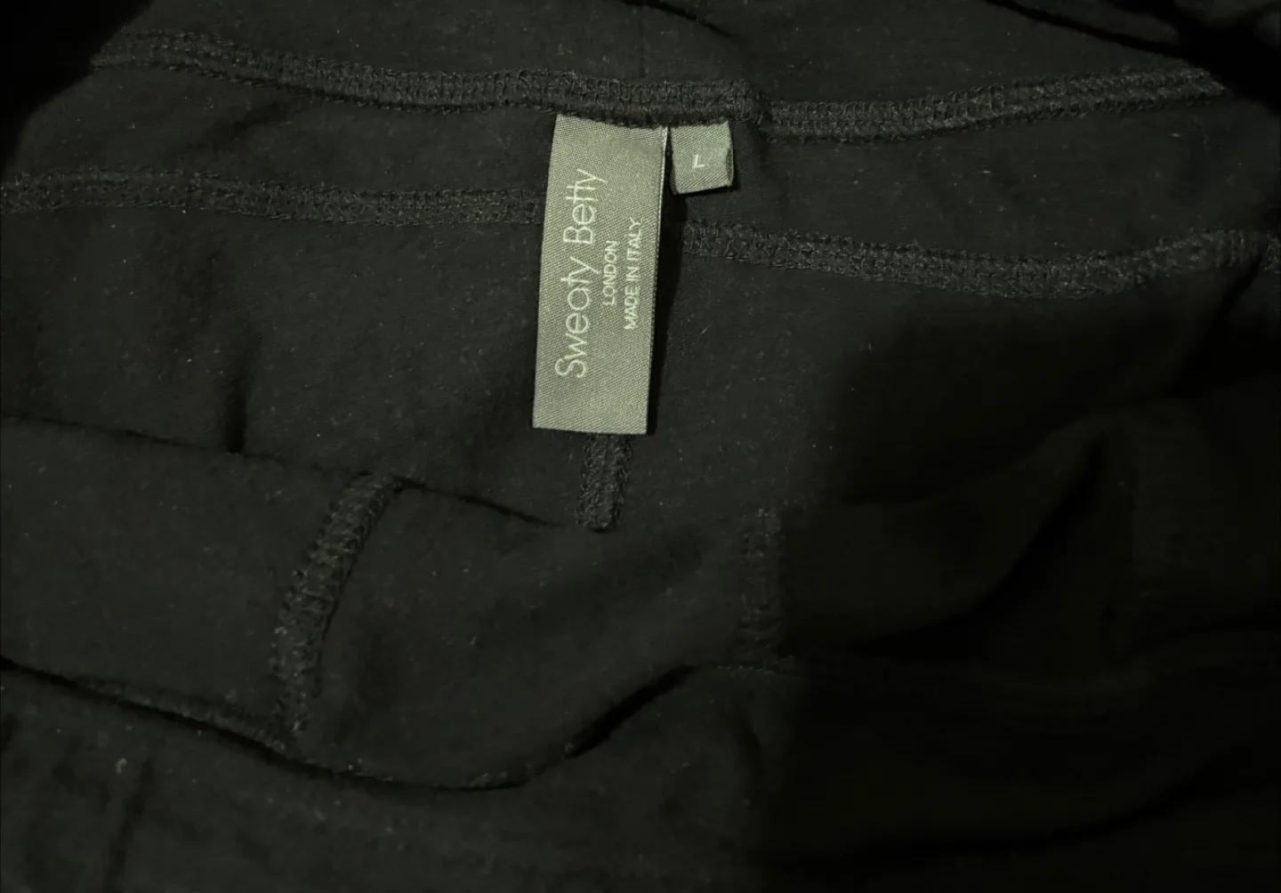 Sweaty Betty Black Jogger- Size Large image indicator(4)