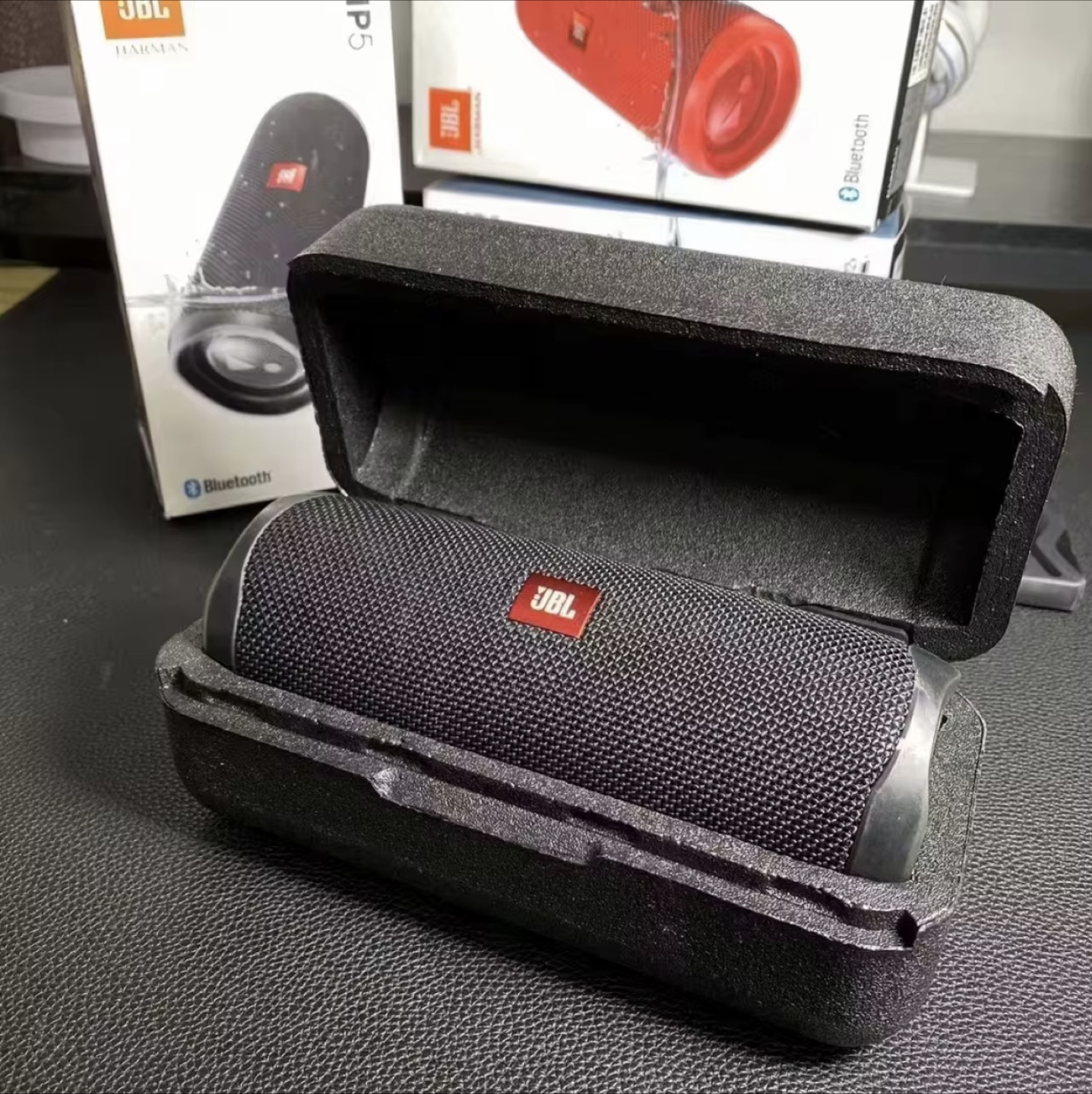 JBL Flip 5 Portable Bluetooth Speaker - Red, Blue, or Black - photo 2