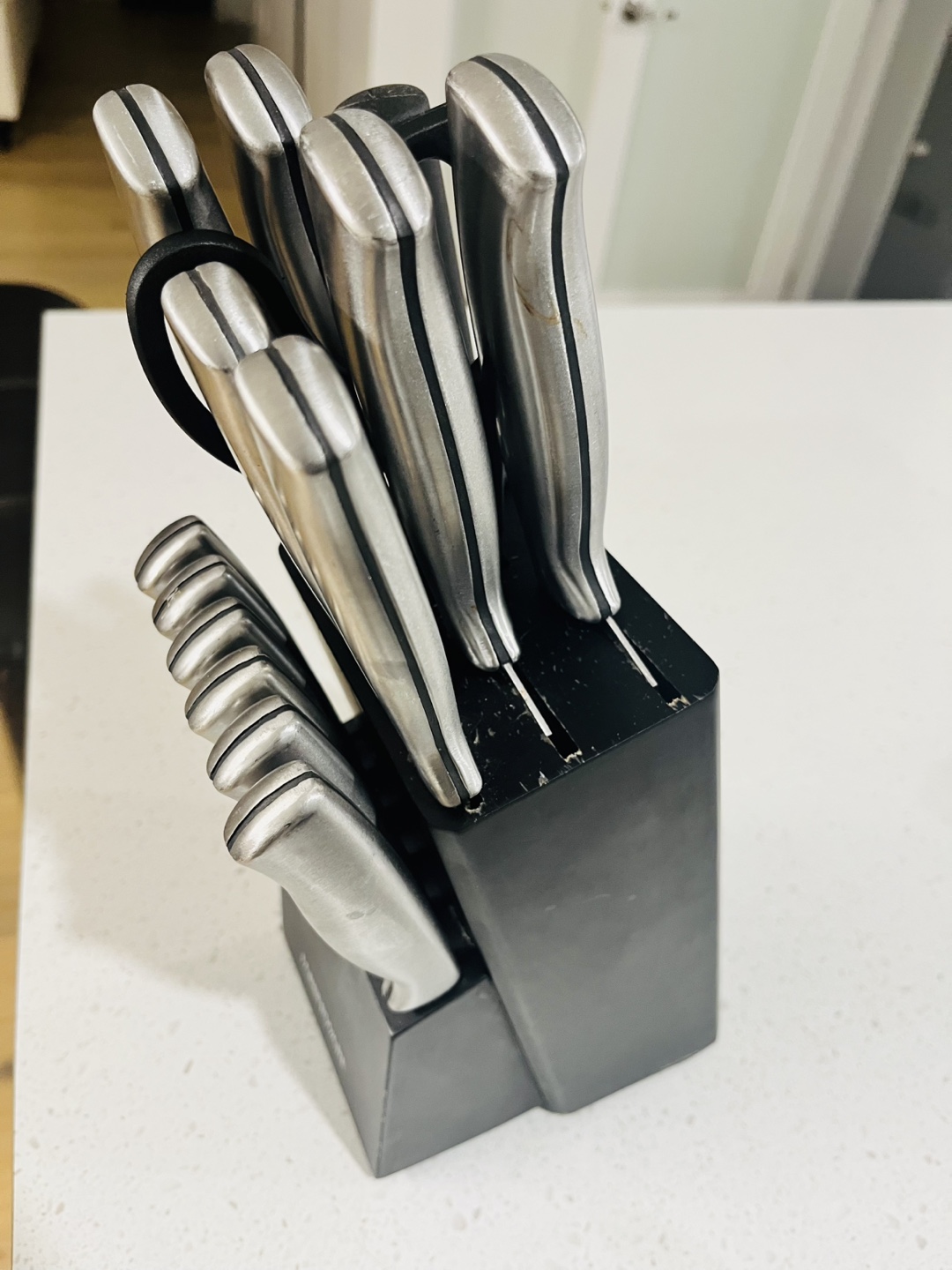 Farberware 14-Piece Knife Set with Block - photo 5