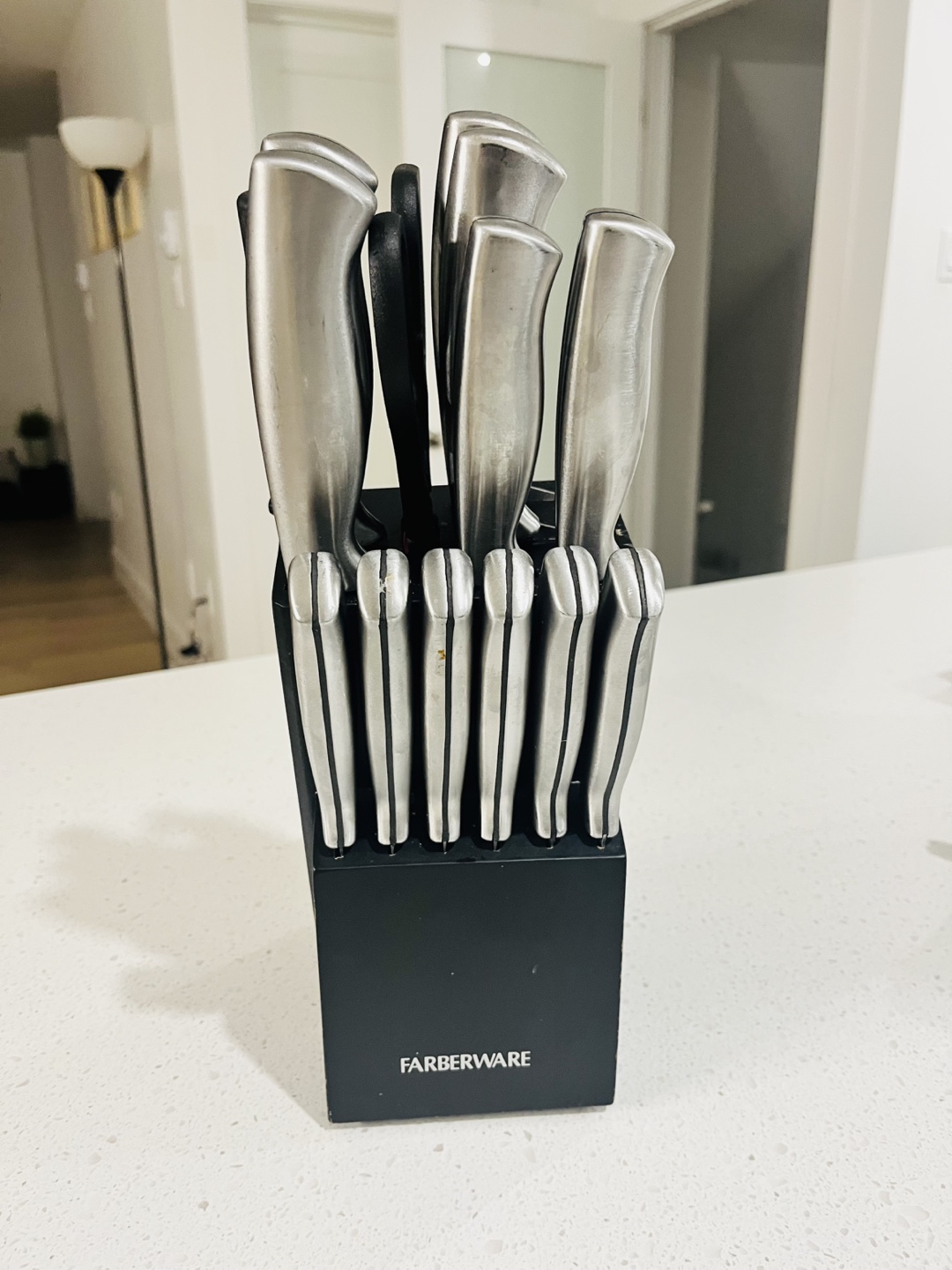 Farberware 14-Piece Knife Set with Block