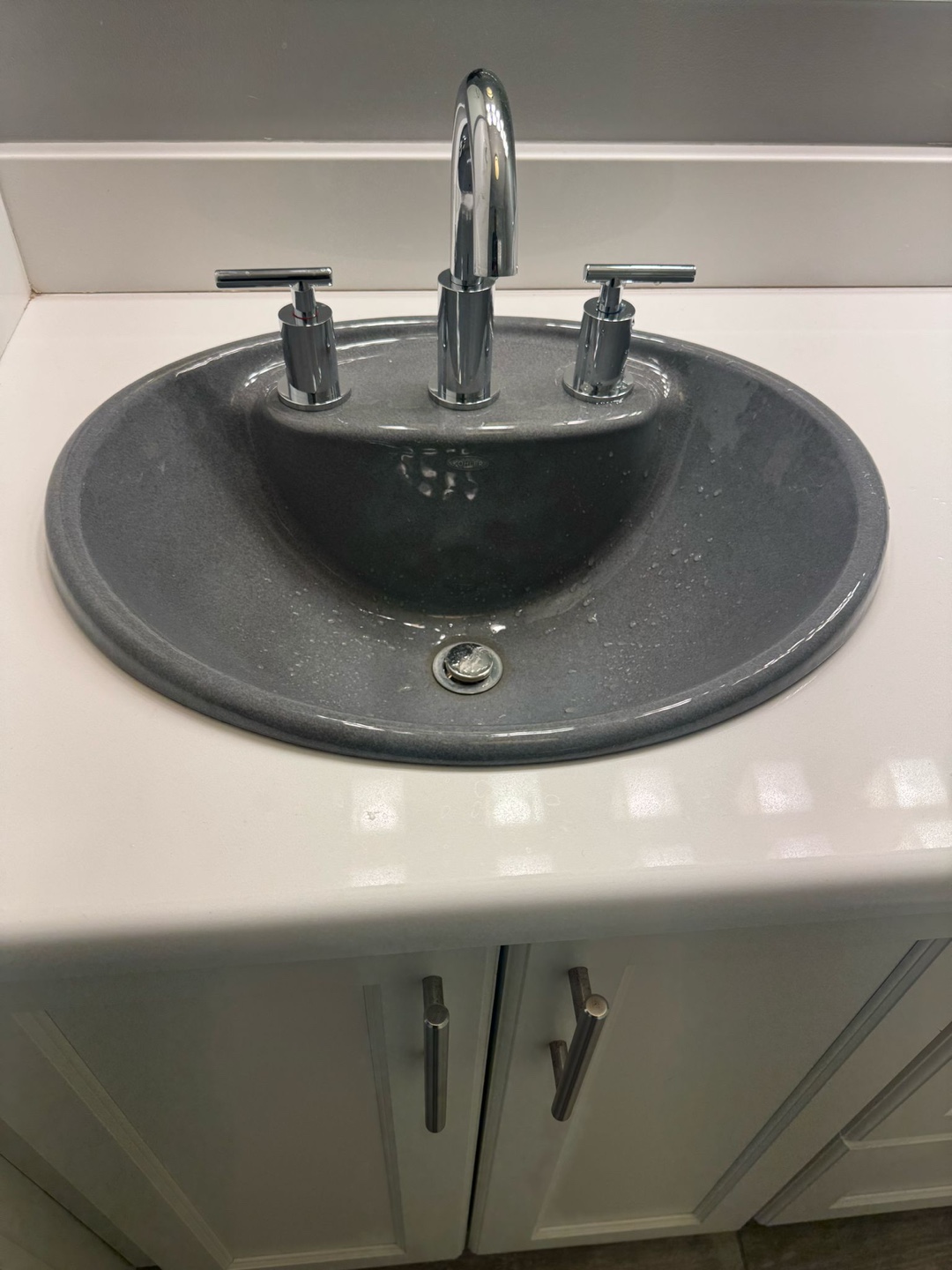 Double Vessel Bathroom Sink Vanity Set - photo 3
