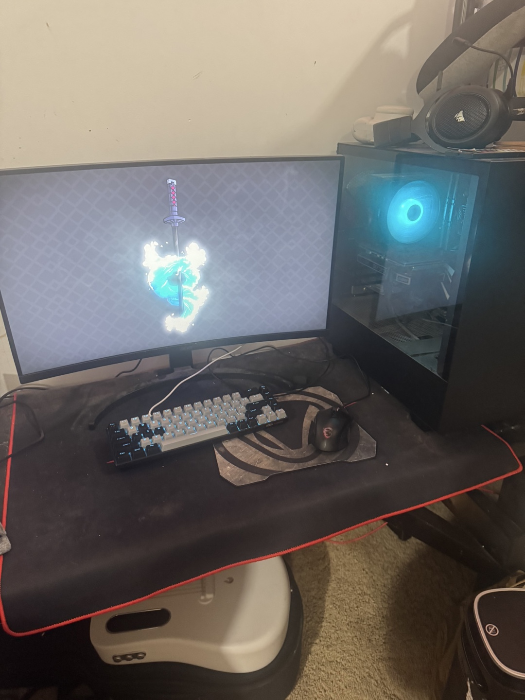 Gaming PC Setup: Acer Monitor, Keyboard, Mouse - photo 3