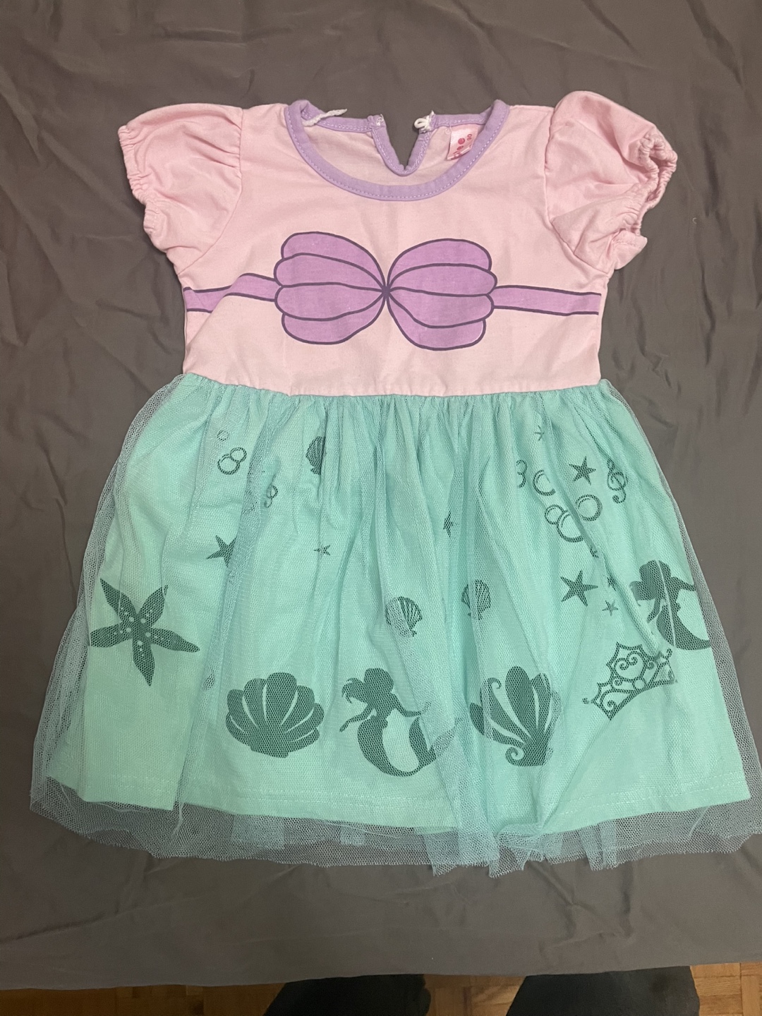 Disney Little Mermaid Girls' Dress (Size 90)
