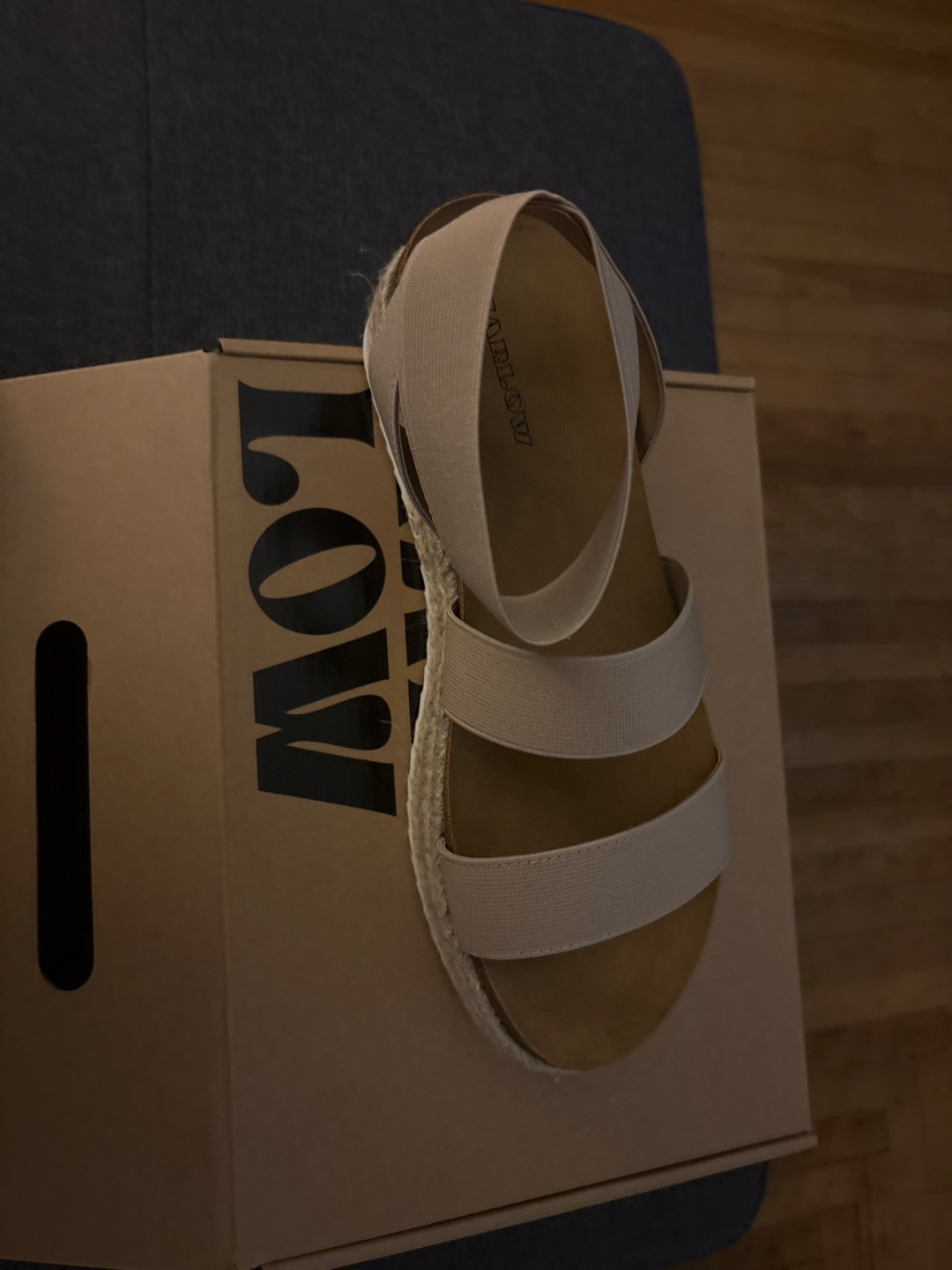 Women's Beige Platform Sandals - photo 2