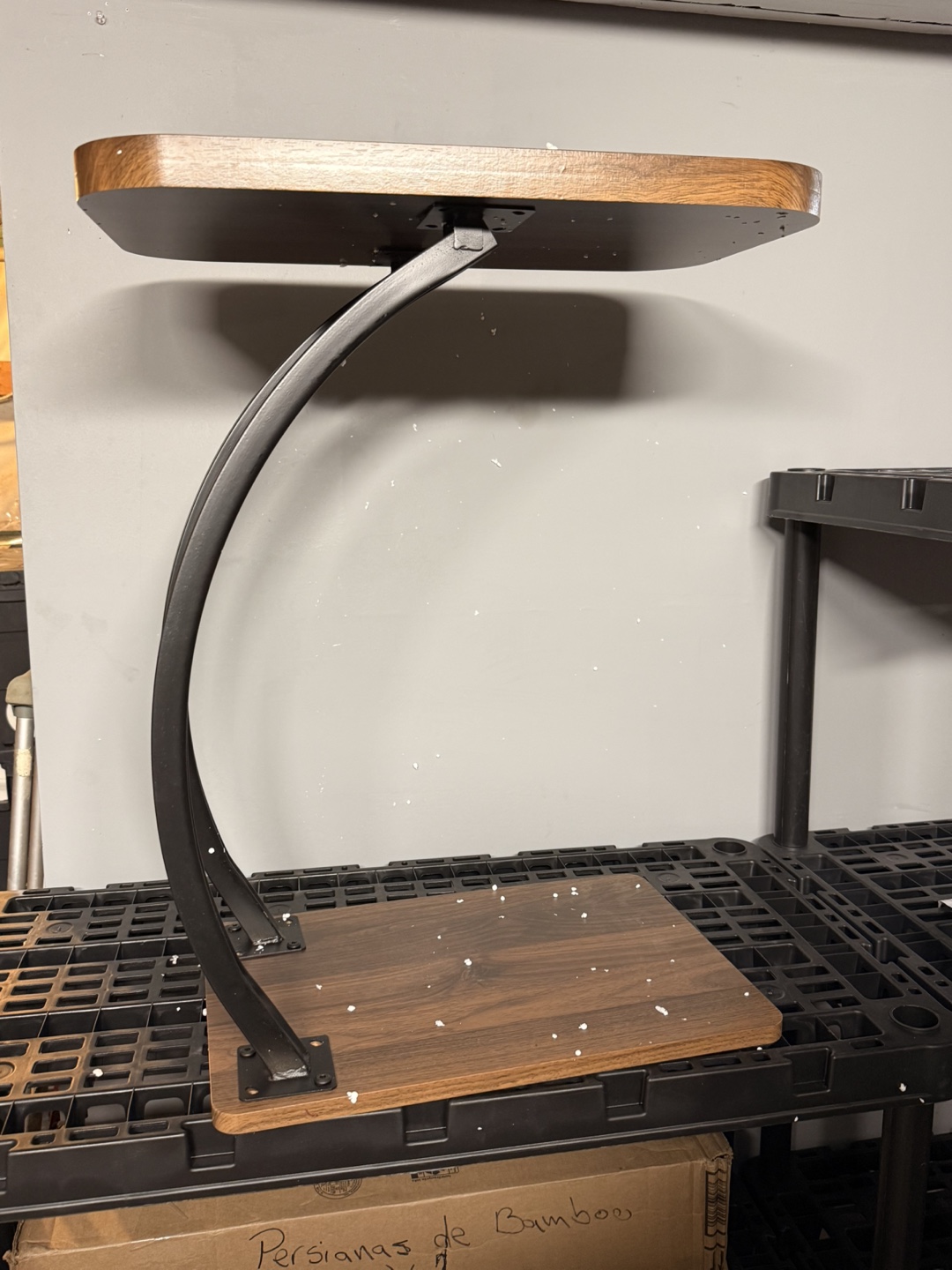 ALPOME C-Shaped Side End Table - photo 5