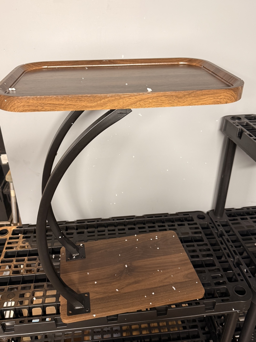 ALPOME C-Shaped Side End Table - photo 4