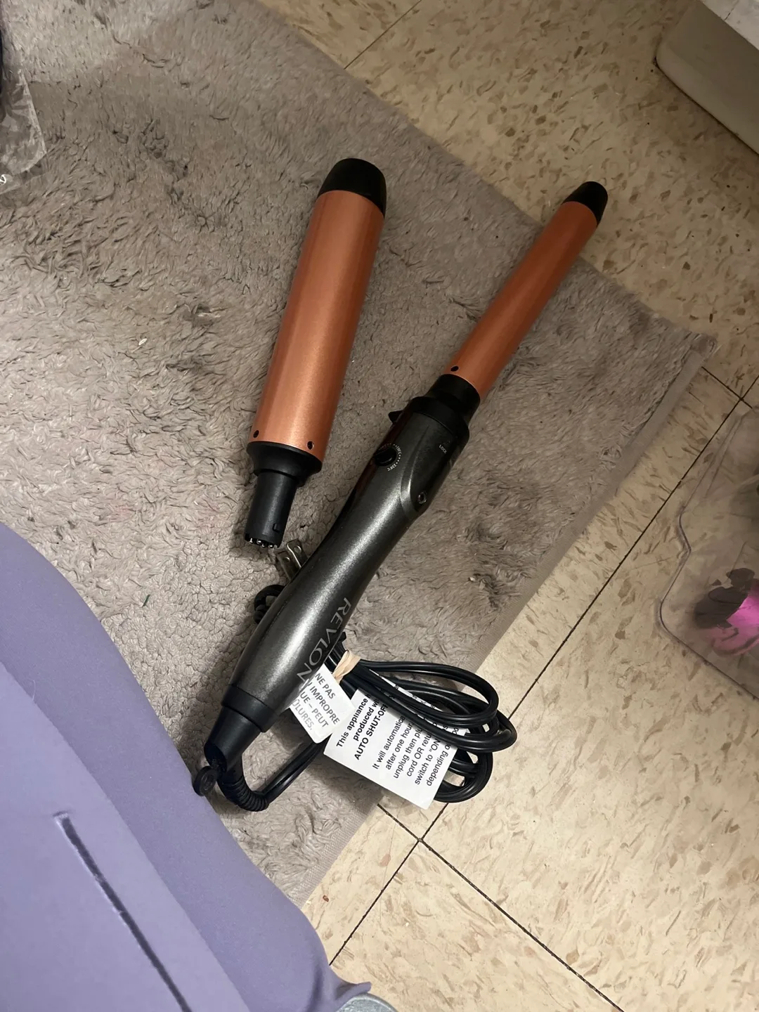 Revlon Rose Gold Curling Wand Set thumbnail