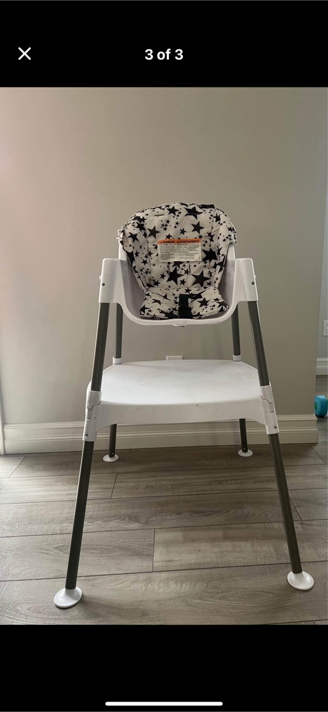 Evenflo  Set of Baby Items:  High Chair & Rocker